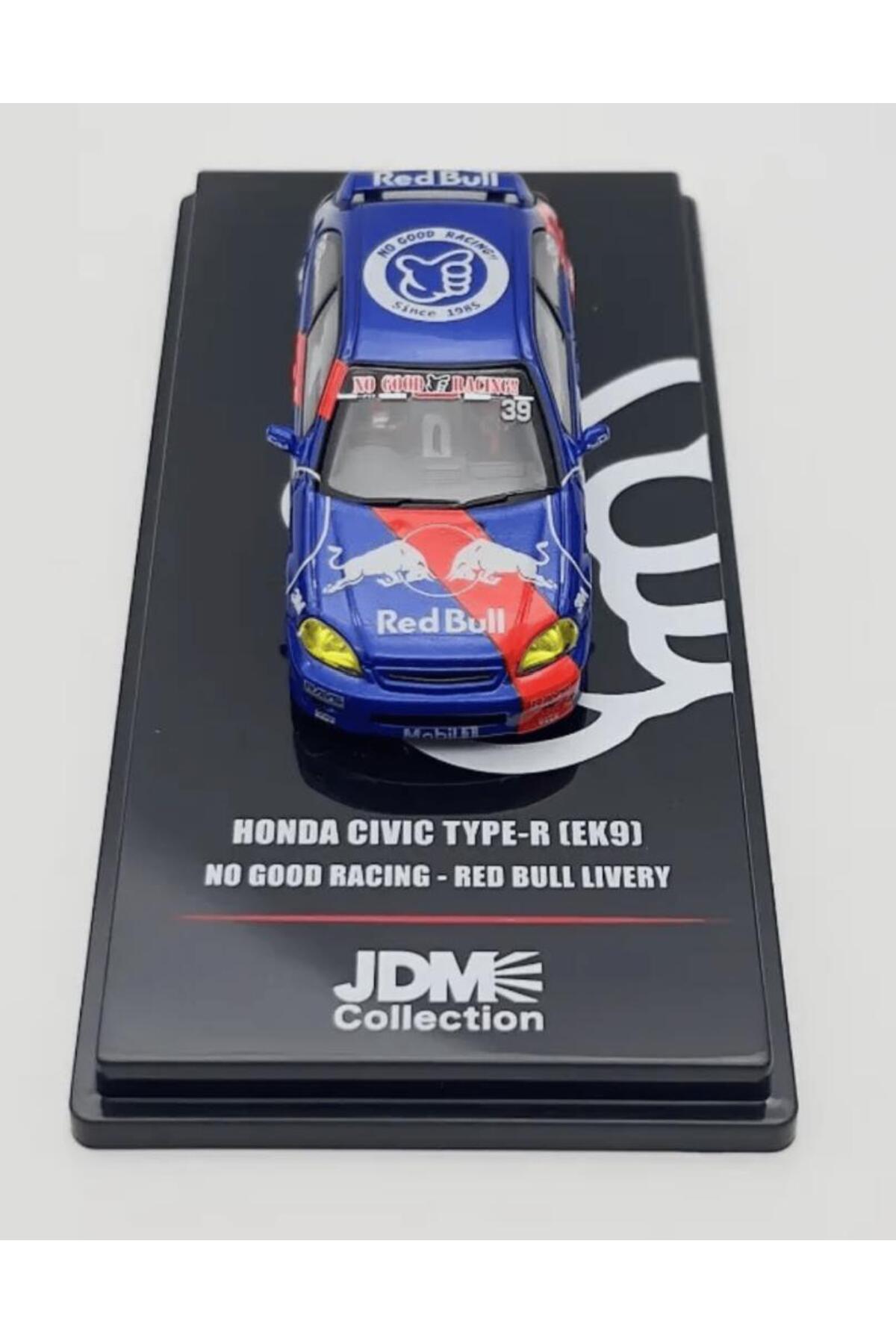 مدل خودرو HONDA CIVIC TYPE R EKO9 GOOD RACING RED BULL LIVERY 1 64 MODEL CAR اورجینال Inno