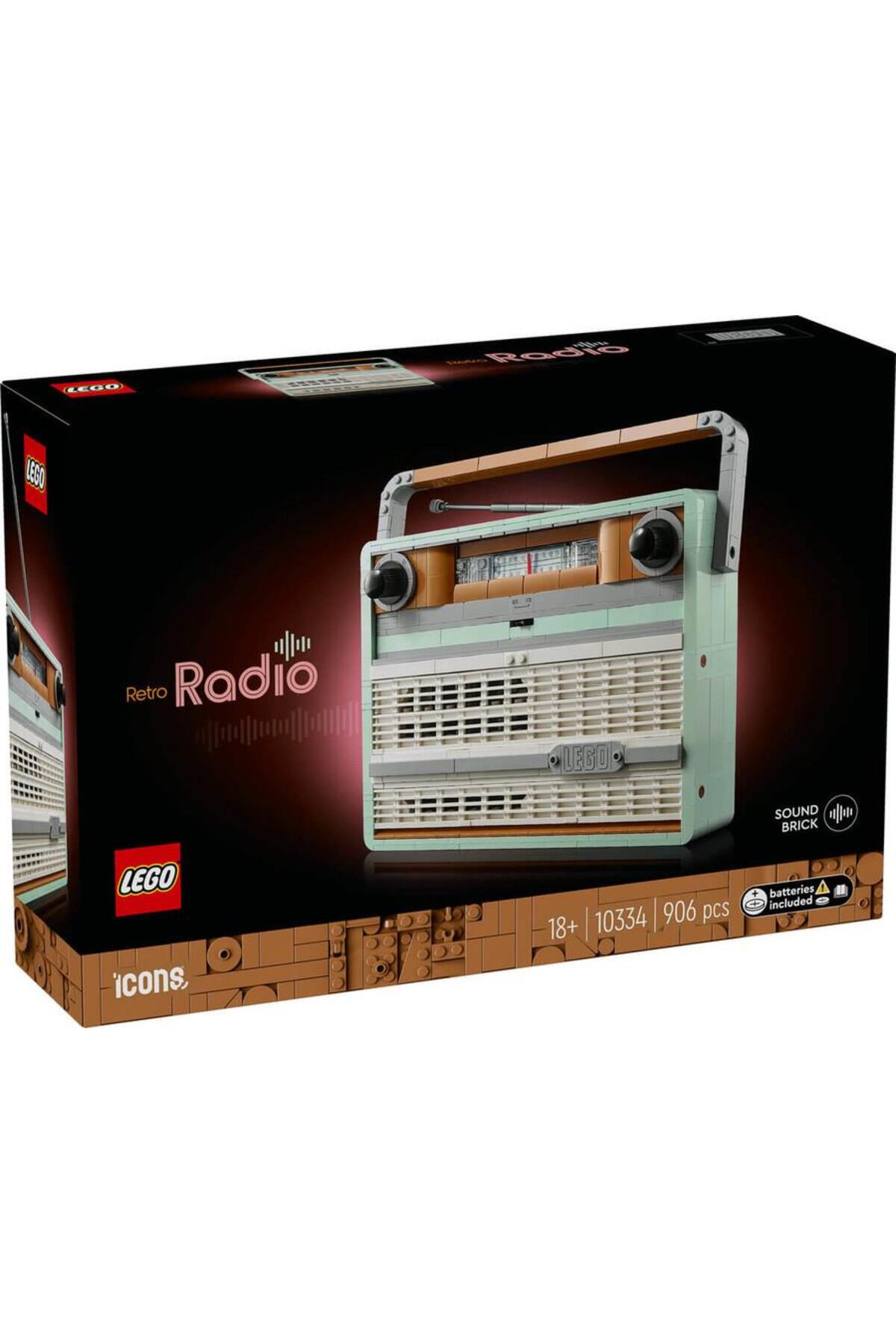 لگو و اسباب بازی های ساخت محور 10334 رادیو یکپارچهسازی با سیستمعامل اورجینال LEGO