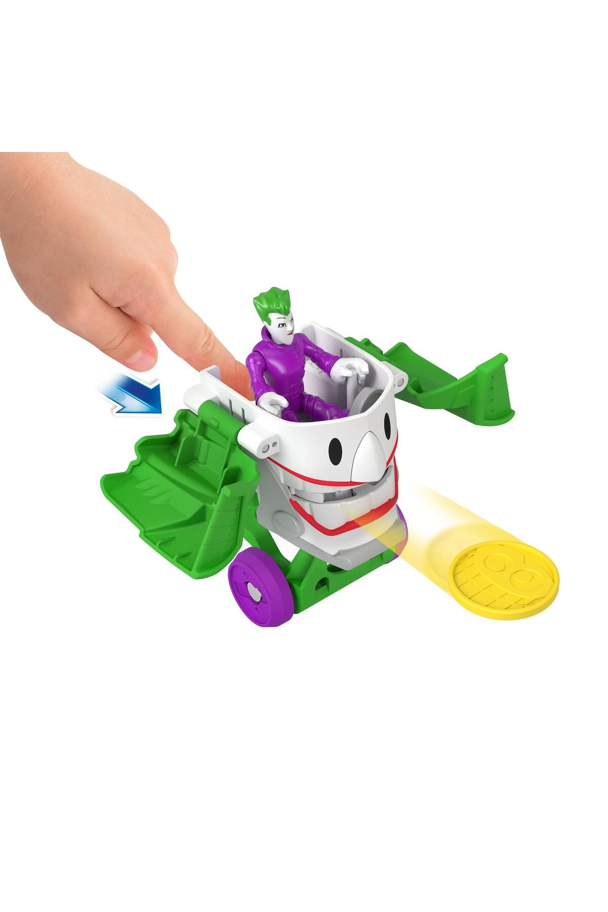ماشین اسباب بازی DC SUPER FRIENDS HEAD SHIFTERS COLLECTION HGX78 HGX92 Imaginext