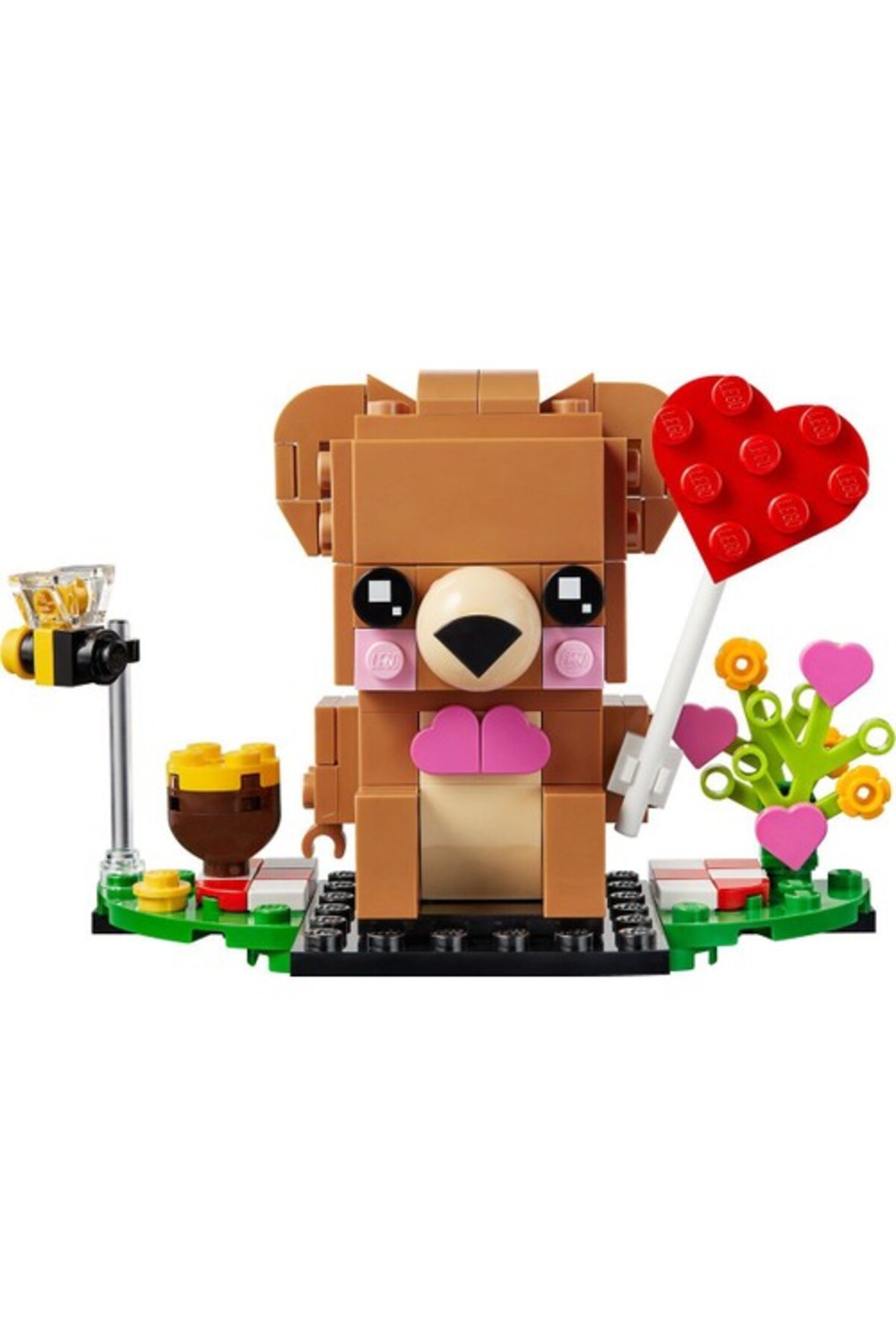 لگو و اسباب بازی های ساخت محور خرس ولنتاین BRICKHEADZ 40379 اورجینال LEGO