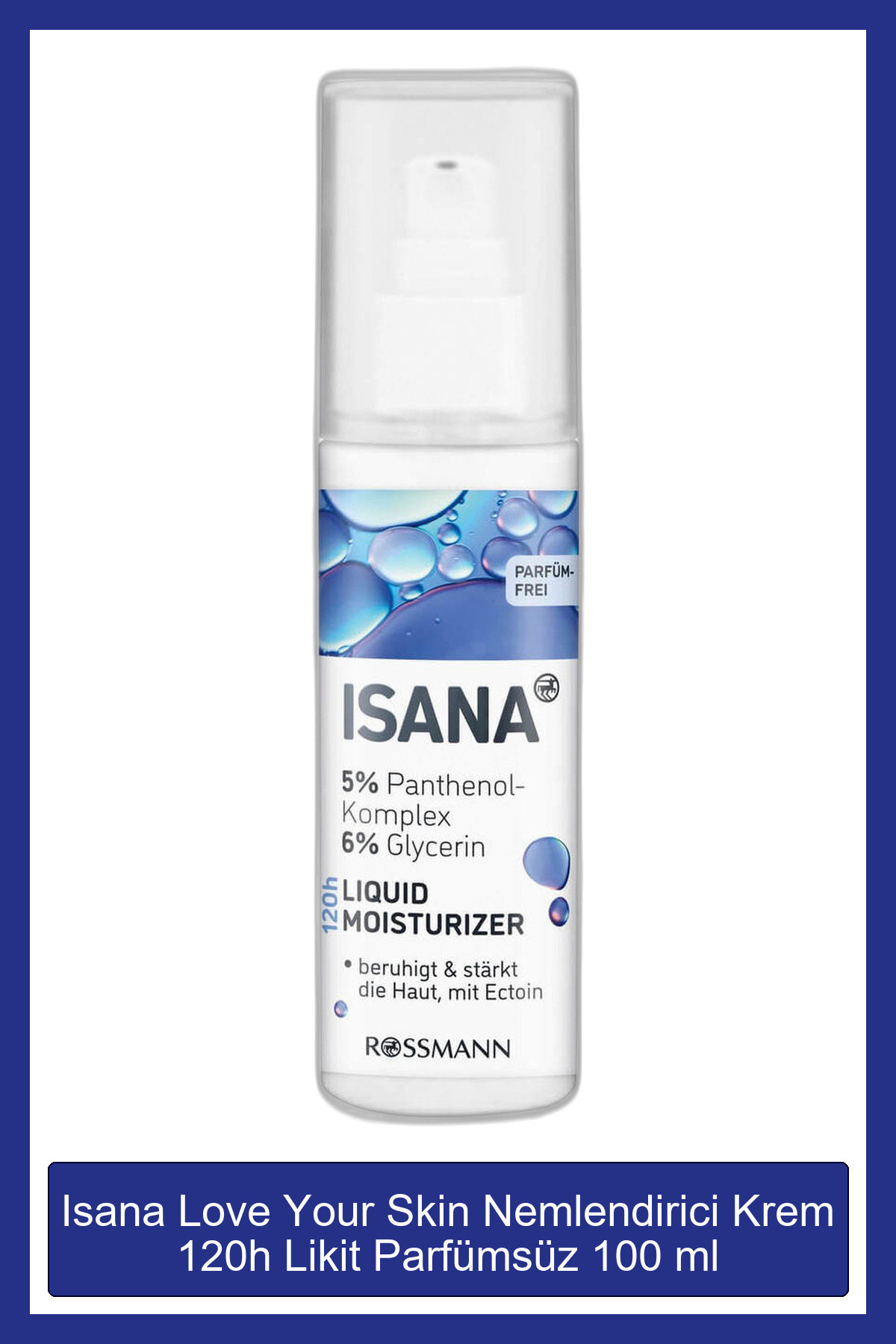 کرم مرطوب کننده صورت بدون عطر Love Your Skin با حجم 100 میلی لیتر ISANA