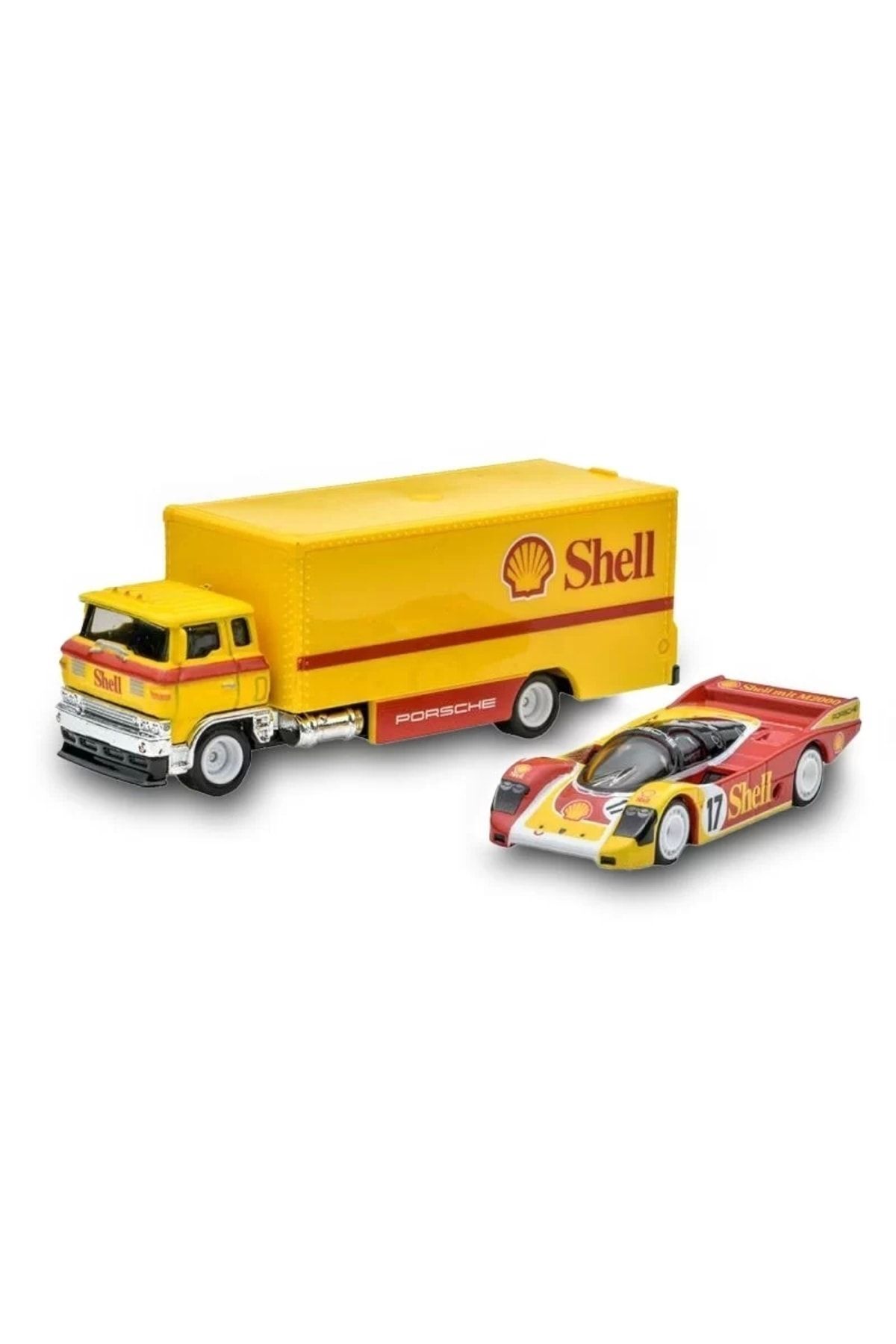 مدل خودرو PORSCHE 962 SAKURA SPRINTER TEAM TRANSPORT PREMIUM اورجینال HOT WHEELS