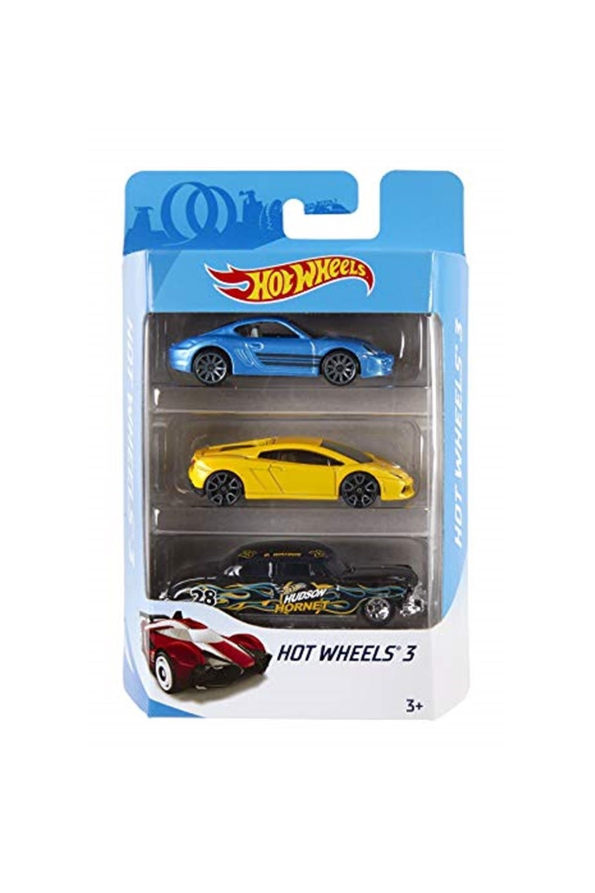 ماشین اسباب بازی مجموعه سه‌گانه طیف وسیع اسباب‌بازی مقیاس 1:64 K5904 HOT WHEELS