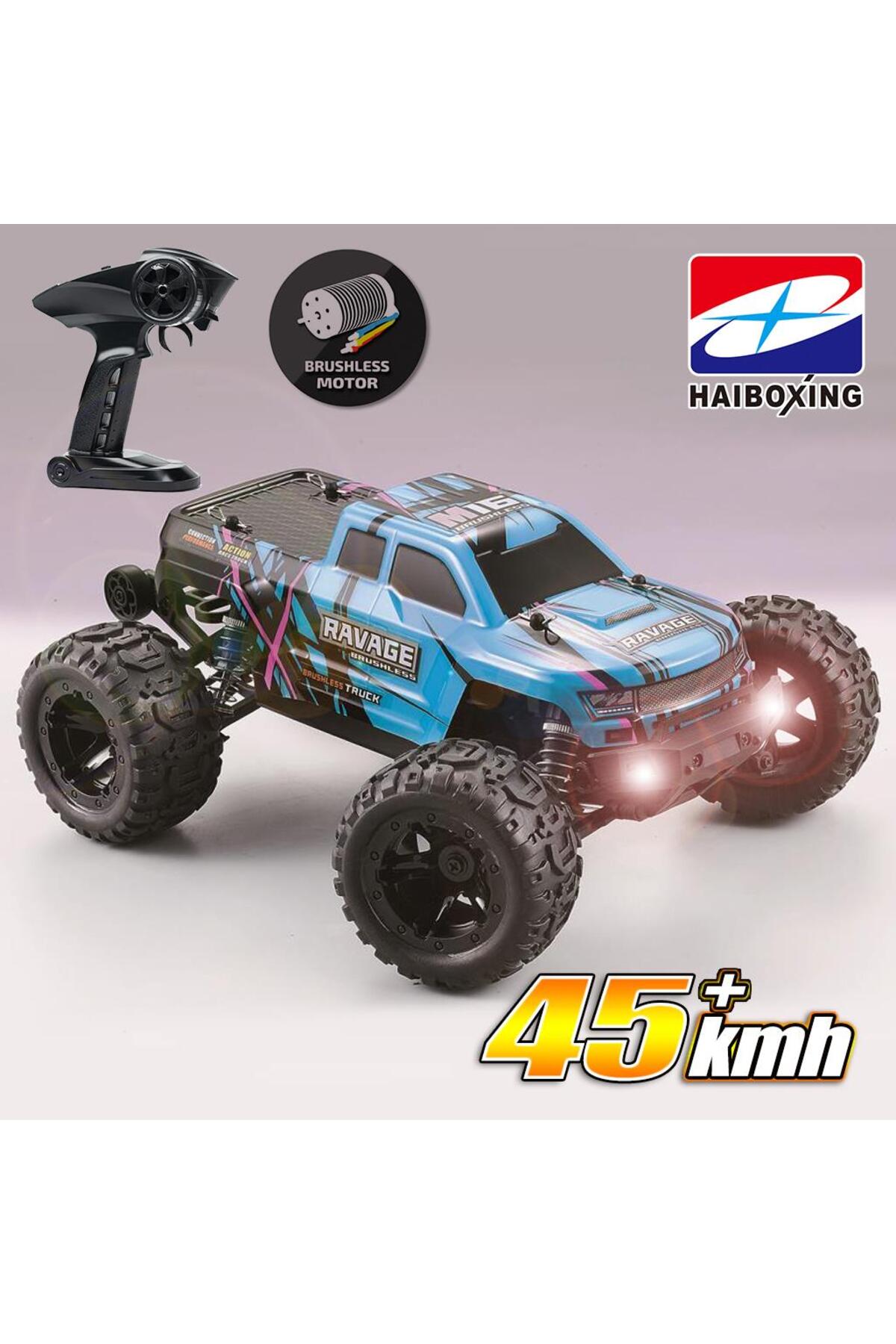 1 16 RAVAGE 45 KM H REMOTE CONTROL RC CAR ELECTRIC 4WD BRUSHLESS OFFROAD آبی از ترکیه Redcat Racing
