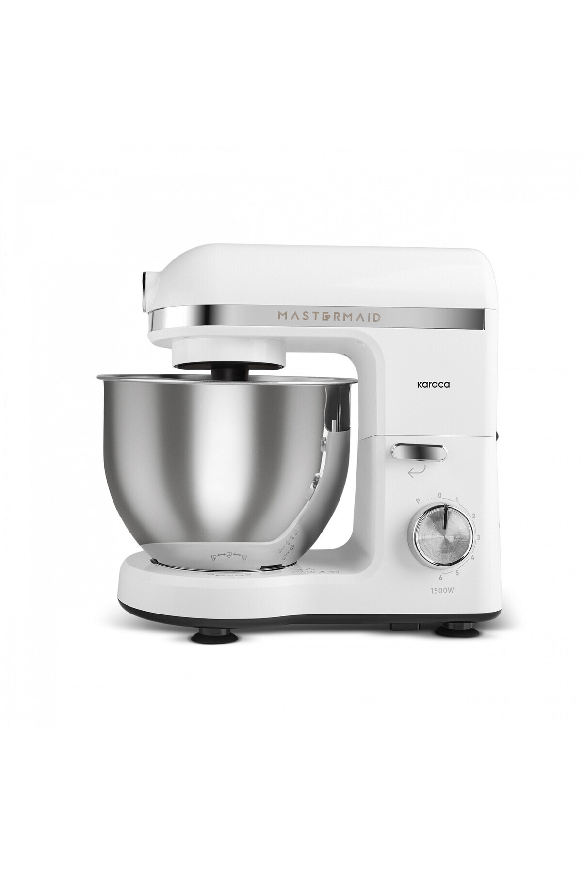 میکسر و ست آشپز آشپزخانه پوره ورز خمیر 1500W POWER 5LT HOPPER سفید اورجینال Karaca