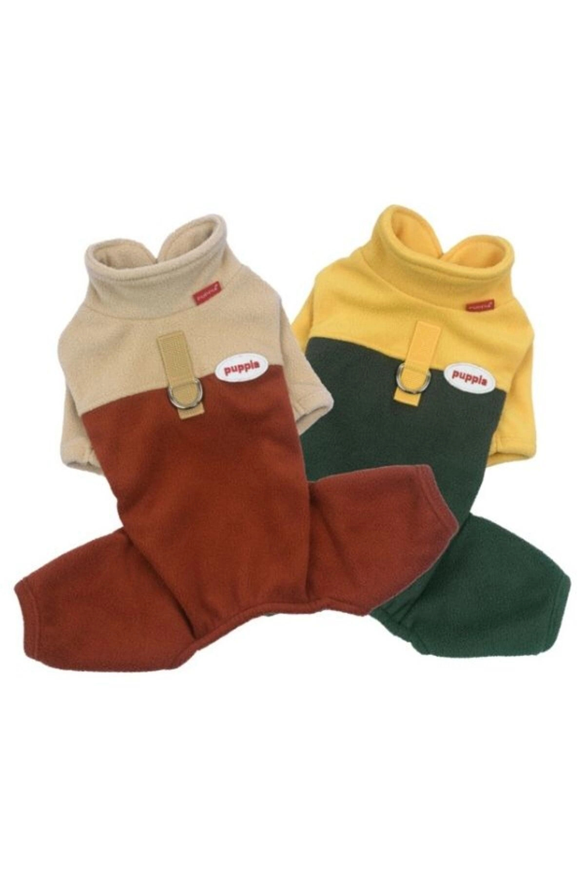 لباس سگ پوپیا Puppia مدل Alpine Fleece Suit، کد PAZD-OJ2256، زرد