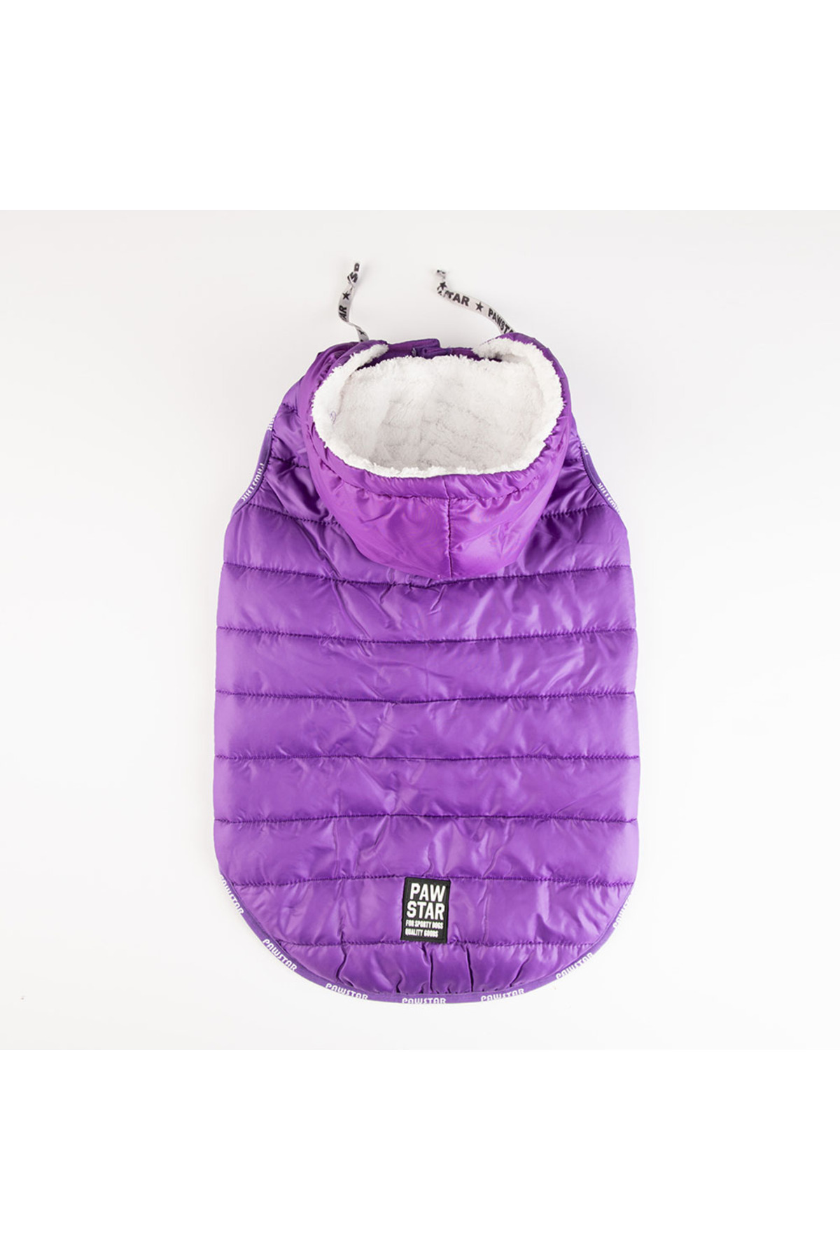 جلیقه بارانی بنفش سگ پاوستار Pawstar Railway Anorak مدل V2310