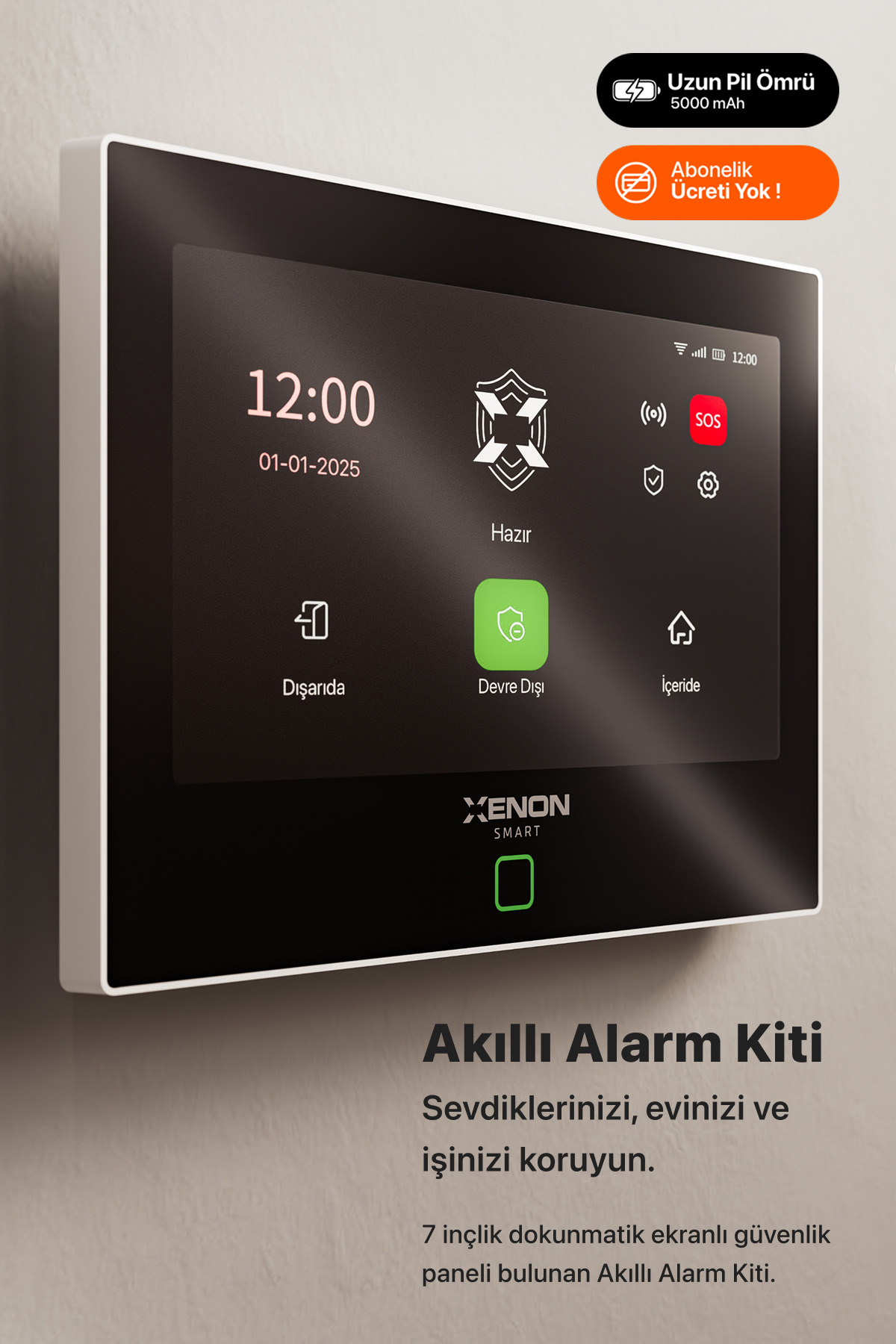 کیت دزدگیر هوشمند زنون اسمارت Xenon Smart X7570 با وای‌فای و تماس خودکار 3G