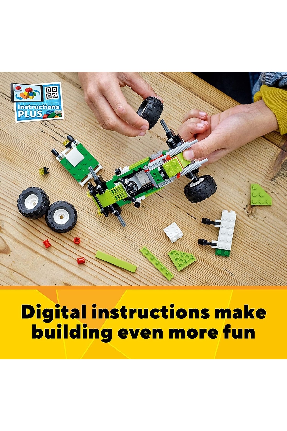 لگو و اسباب بازی های ساخت محور ® CREATOR 3 IN 1 OFF ROAD JEEP 31123 A MINI LOADER ATV برای کودکان 7 سال به بالا از ترکیه LEGO