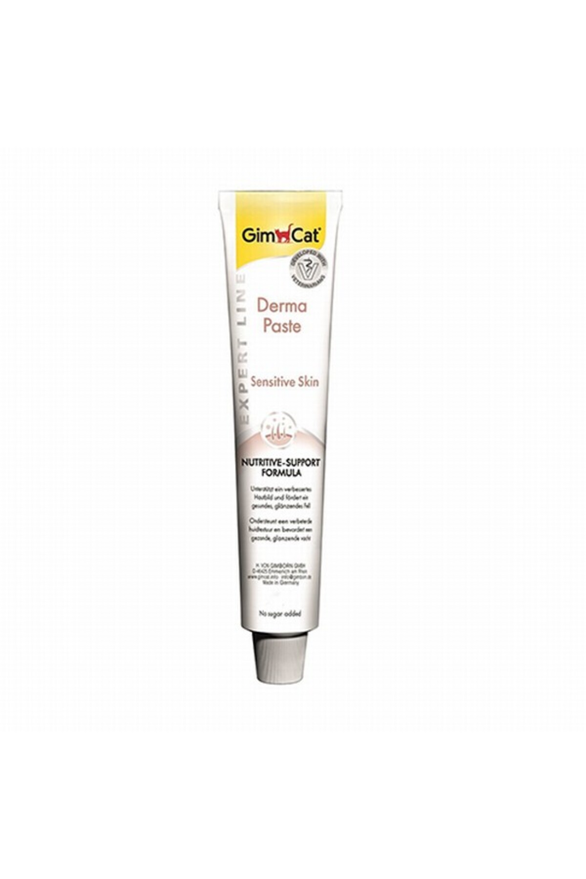 خمیر گربه جیم‌کت Gimcat Derma Paste Sensitive Skin، ۵۰ گرم
