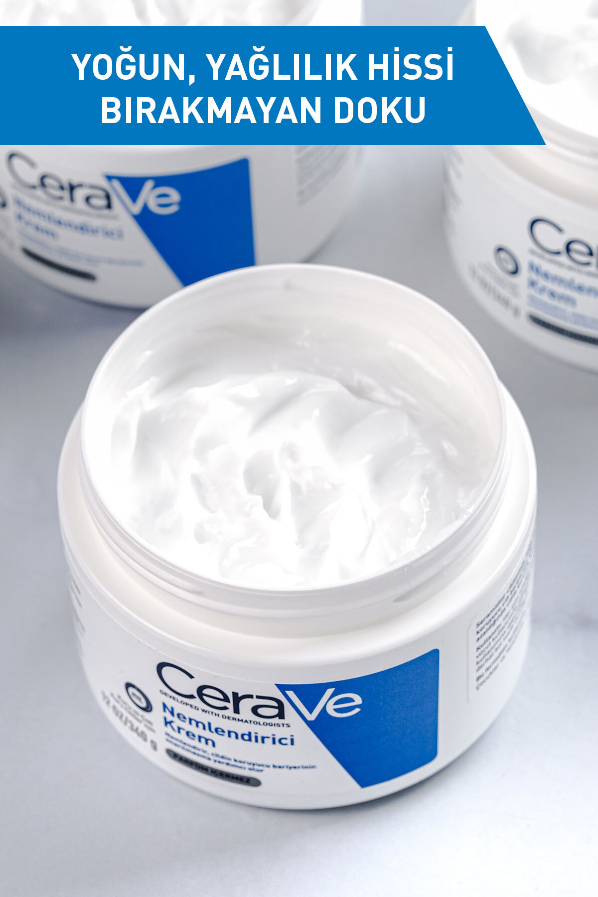 CeraVe کرم مرطوب کننده 340 گرم برای پوست خشک و بسیار خشک