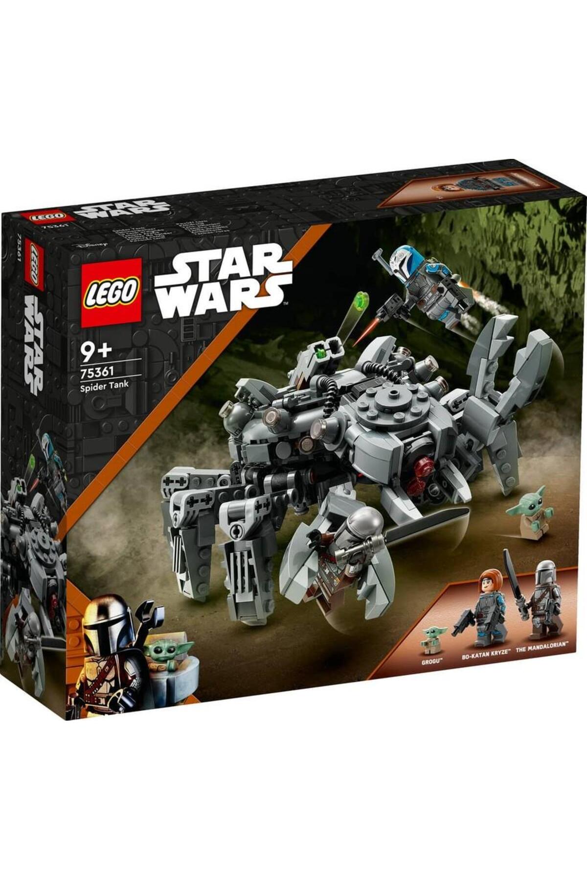 لگو و اسباب بازی های ساخت محور STAR WARS 75361 SPIDER TANK اورجینال LEGO
