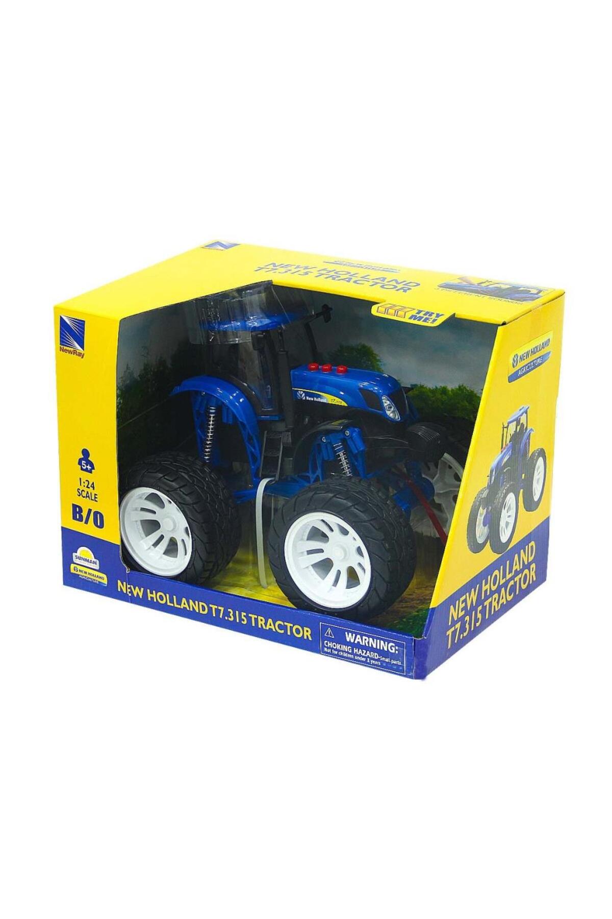 مدل خودرو NESSIWORLDMAN 1:24 نیوهلند T7.315 تراکتور اورجینال Flamex