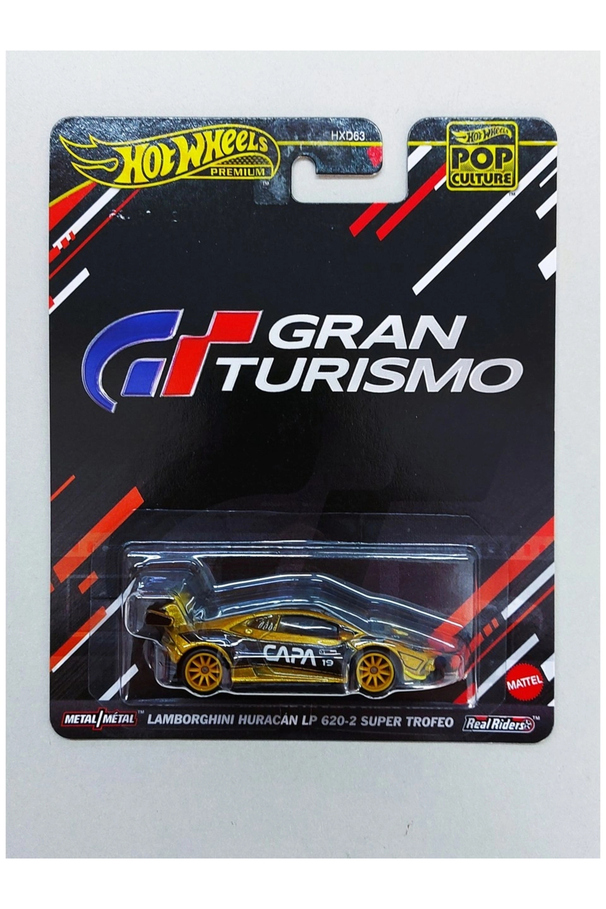ماشین اسباب بازی لامبورگینی پریمیوم هوراکان LP 620 2 SUPER TROFEO GRAN TURISMO 2025 POP CULTURE مدل خودرو از ترکیه HOT WHEELS