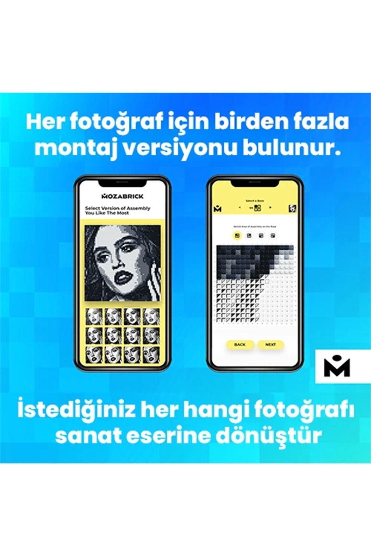 پازل مدل M اورجینال MOZABRICK