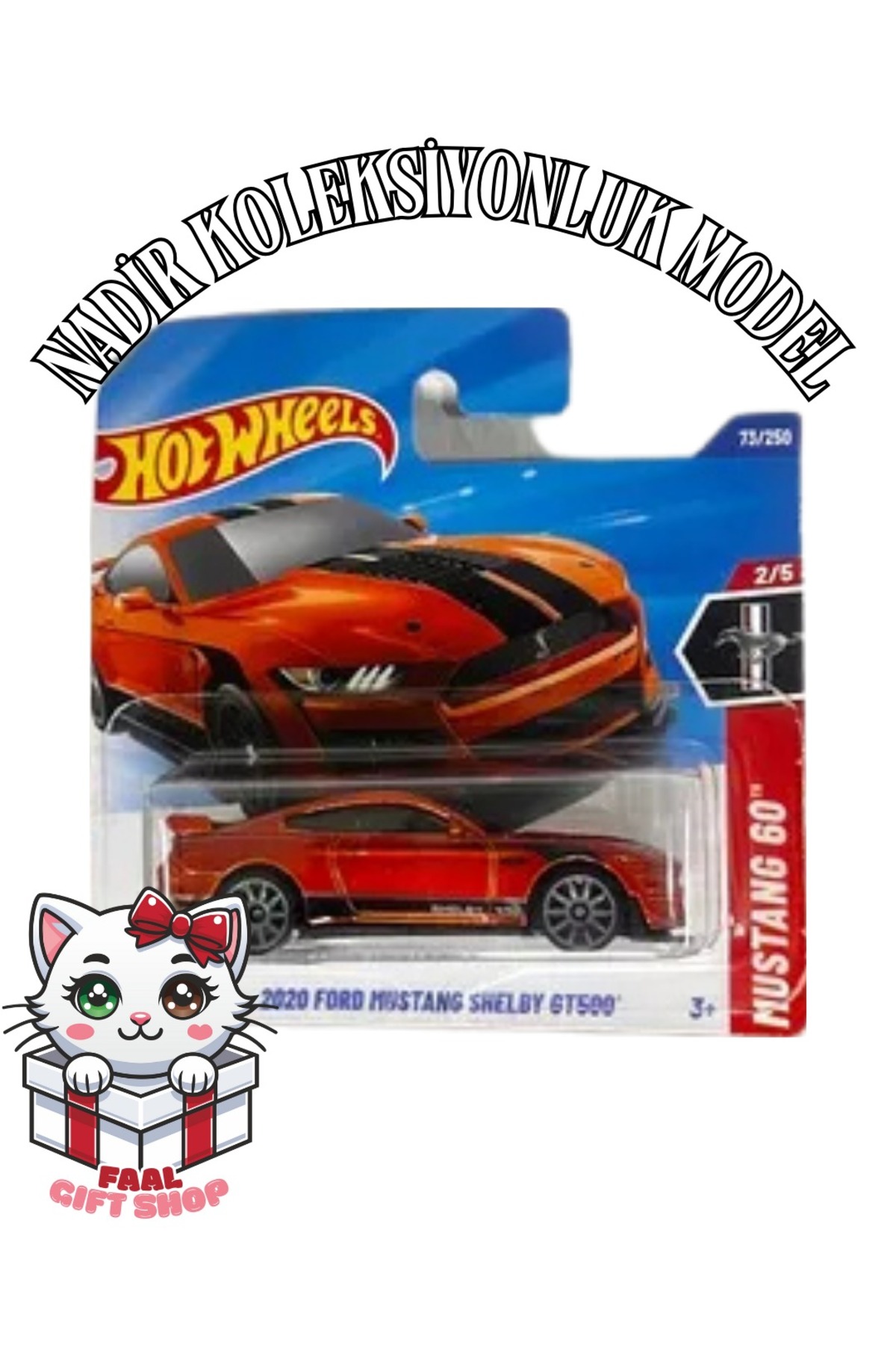 مدل خودرو فورد موستانگ شلبی GT500 2020 از ترکیه HOT WHEELS