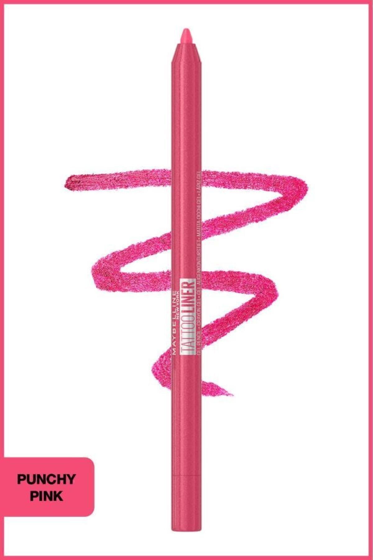 Maybelline New York مداد چشم ژلی لاینر تاتو صورتی جذاب