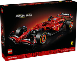 مجموعه ساختنی خودرو فرمول ۱ فراری SF-24 لگو LEGO تکنیک Technic مدل 42207، ۱۳۶۱ قطعه، مقیاس ۱:۸