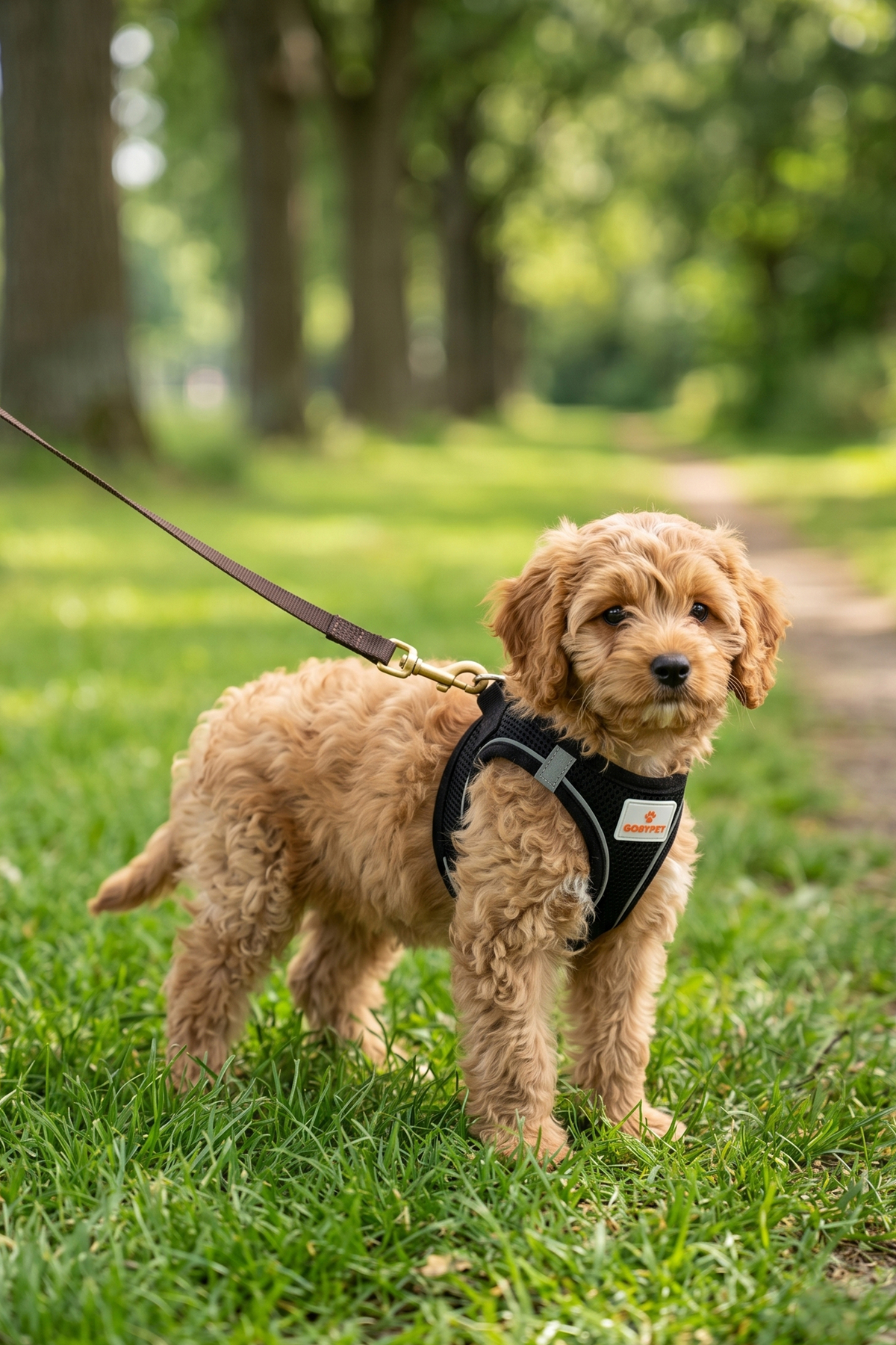قلاده کتفی راحت و بادوام گربه و سگ جی‌اوبی‌پت GOBYPET، سایز XS، مدل 006061، چندرنگ