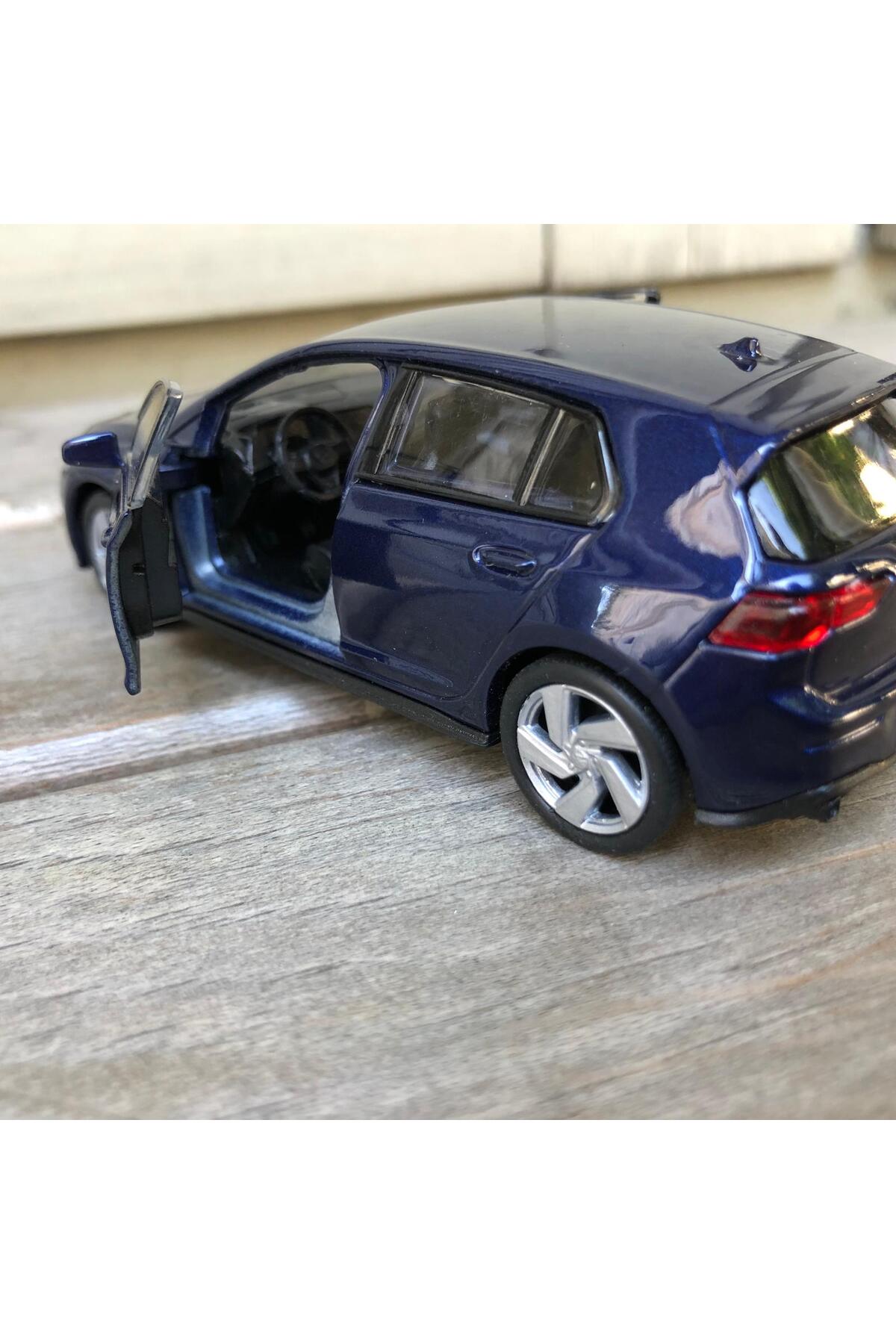 مدل خودرو WELLY VOLKSWAGEN GOLF 8 GTI DIECAST METAL CAR MODEL TOY PULL DROP 12 سانتی متر اورجینال scntoys