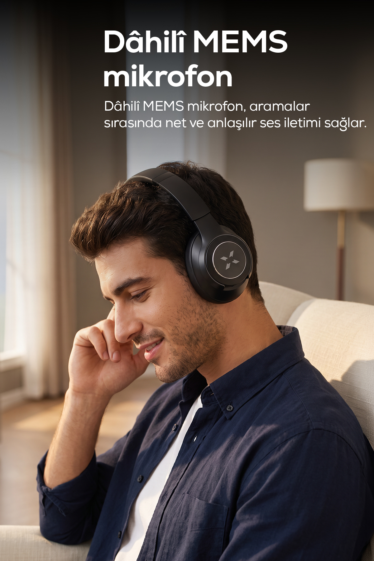 هدفون بلوتوثی روگوشی زنون اسمارت Xenon Smart X6721، مشکی، 2in1 با قابلیت تبدیل به اسپیکر