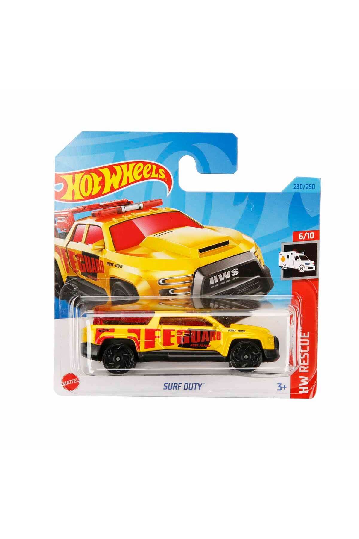 ماشین اسباب بازی SURF DUTY SINGLE MAR هات ویلز اورجینال HOT WHEELS