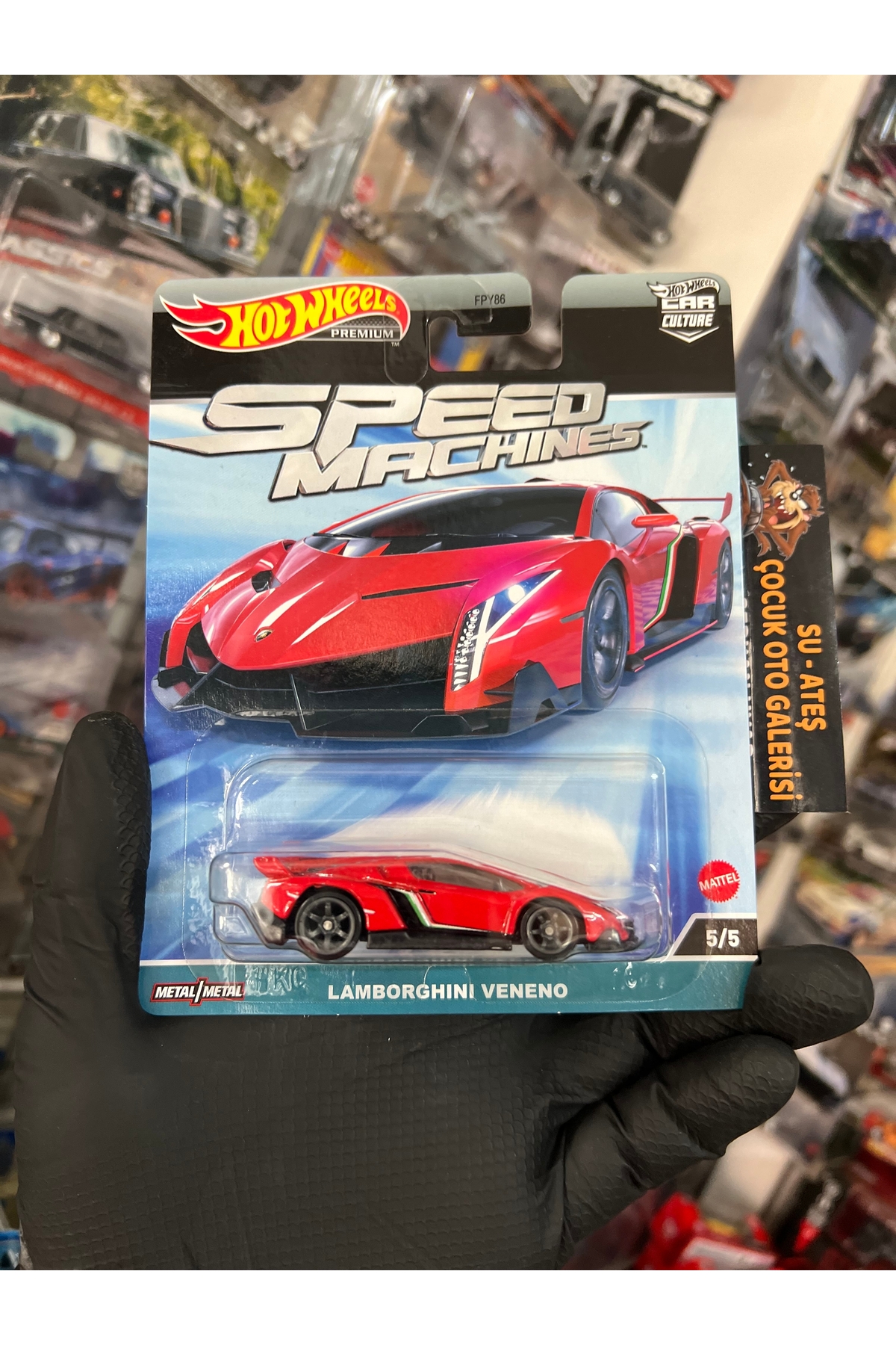 ماشین اسباب بازی ترازو لامبورگینی وننو 1.64 از ترکیه HOT WHEELS