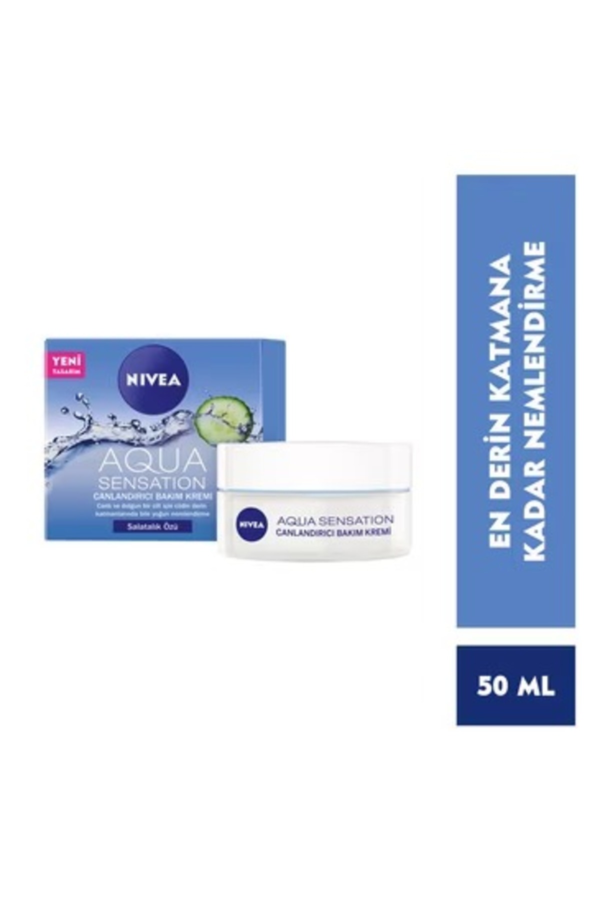 NIVEA کرم مراقبت کننده پوست معمولی/مختلط حس آبی 50 میلی لیتر