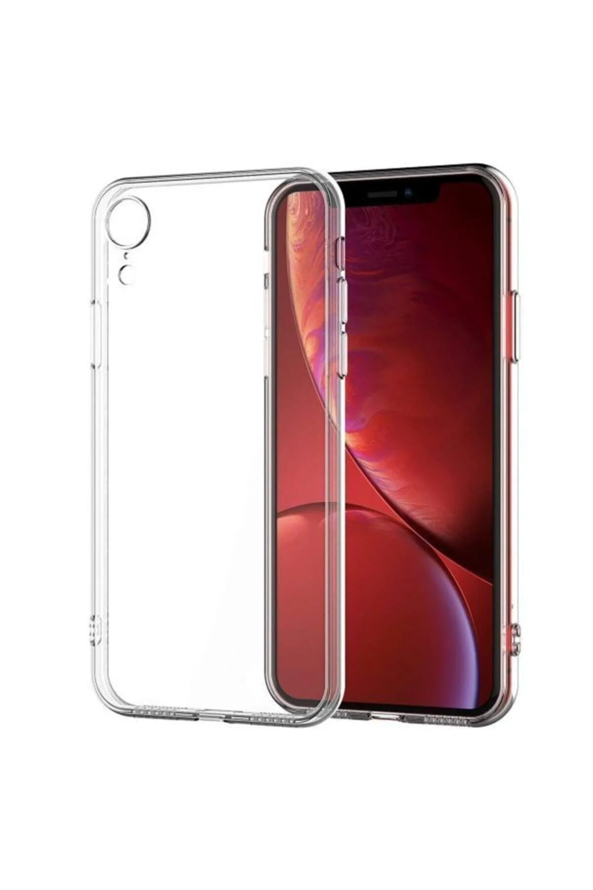 کاور و قاب سازگار با آیفون XR اپل سیلیکون شفاف نازک کیفیت بالا فیبکس Fibaks