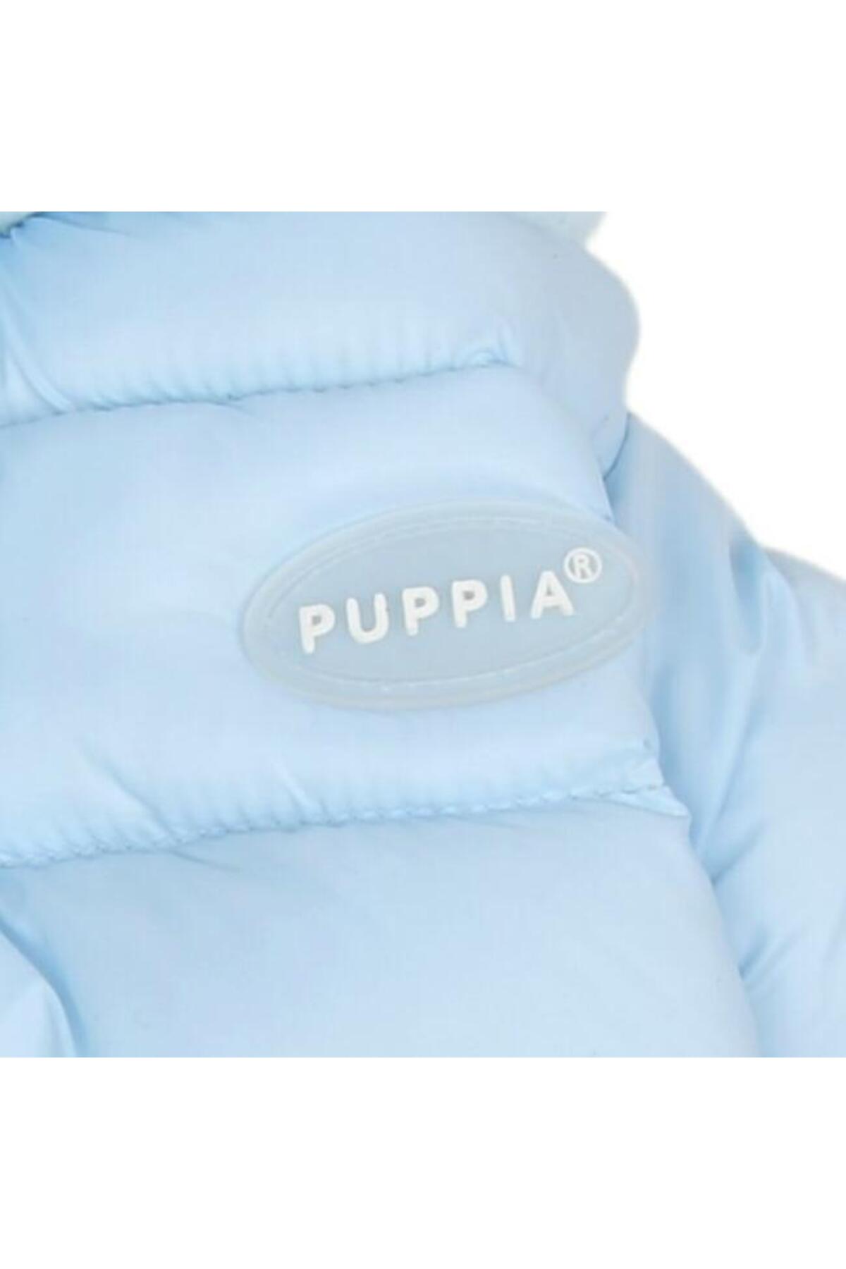سرهمی سگ پوپیا Puppia Velour Soft آبی آسمانی
