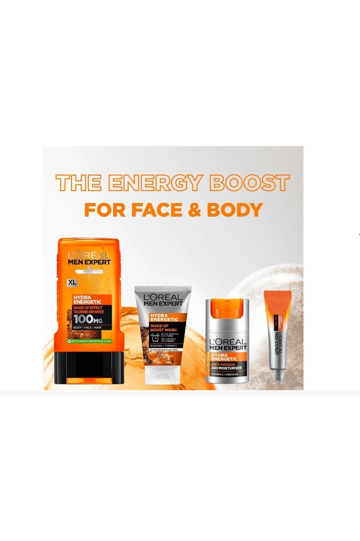 کرم دور چشم مراقبت از ضد چربی هیدرا ENERERGETTER ویتامین C 10 میل L'Oreal Paris Men Expert