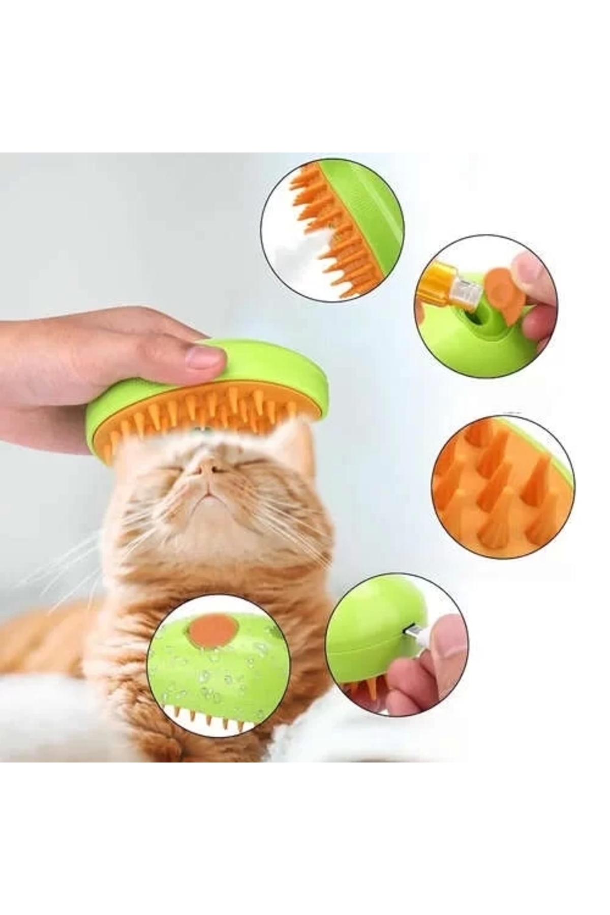 شانه بخاردار گربه و سگ میکس‌پت Mixpet