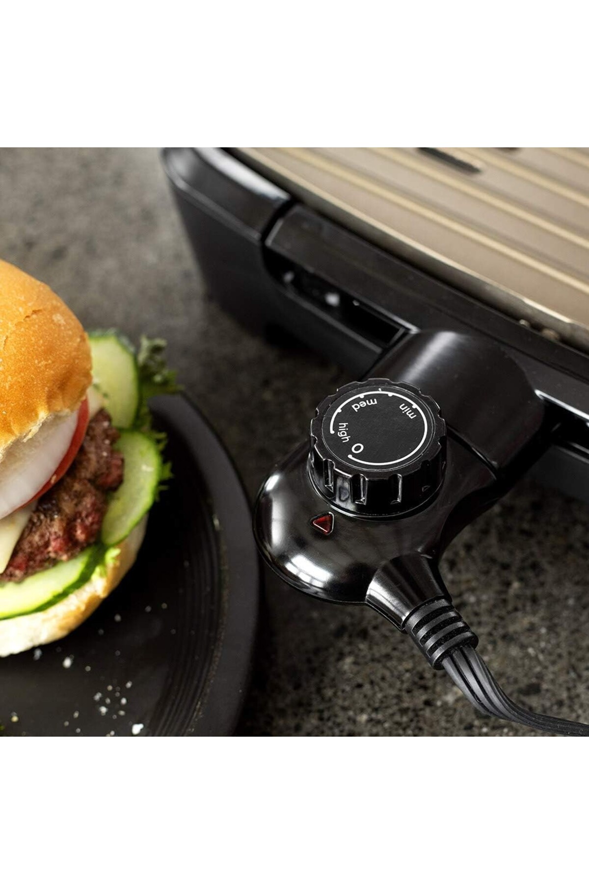 گریل برقی 25850 56 کباب پز بدون دود سایز بزرگ اورجینال George Foreman