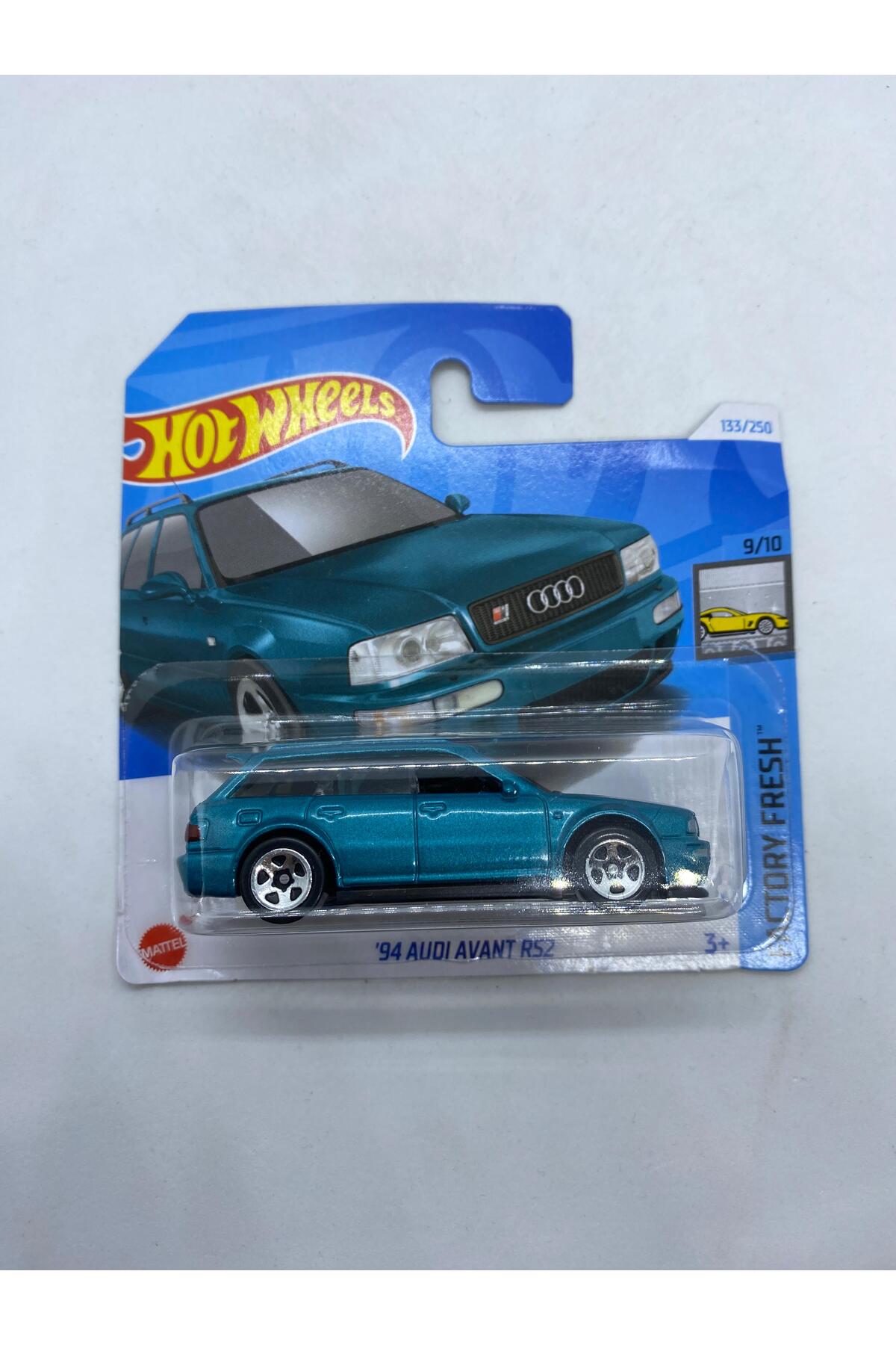 ماشین اسباب بازی 94 AUDI AVANT RS2 آبی هات ویلز اورجینال HOT WHEELS