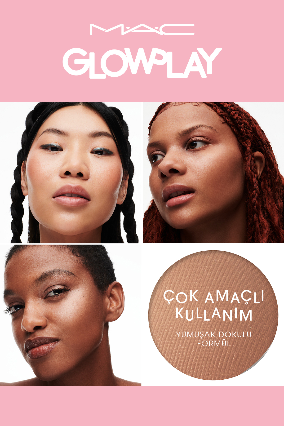 رژگونه GLOW PLAY TEXTURED BLUSH SON NATURALRAL Mac