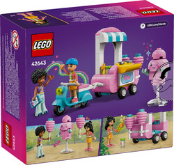 مجموعه ساختنی غرفه پشمک و اسکوتر لگو LEGO فرندز Friends مدل 42643، ۱۱۰ قطعه، حداقل ۶ سال