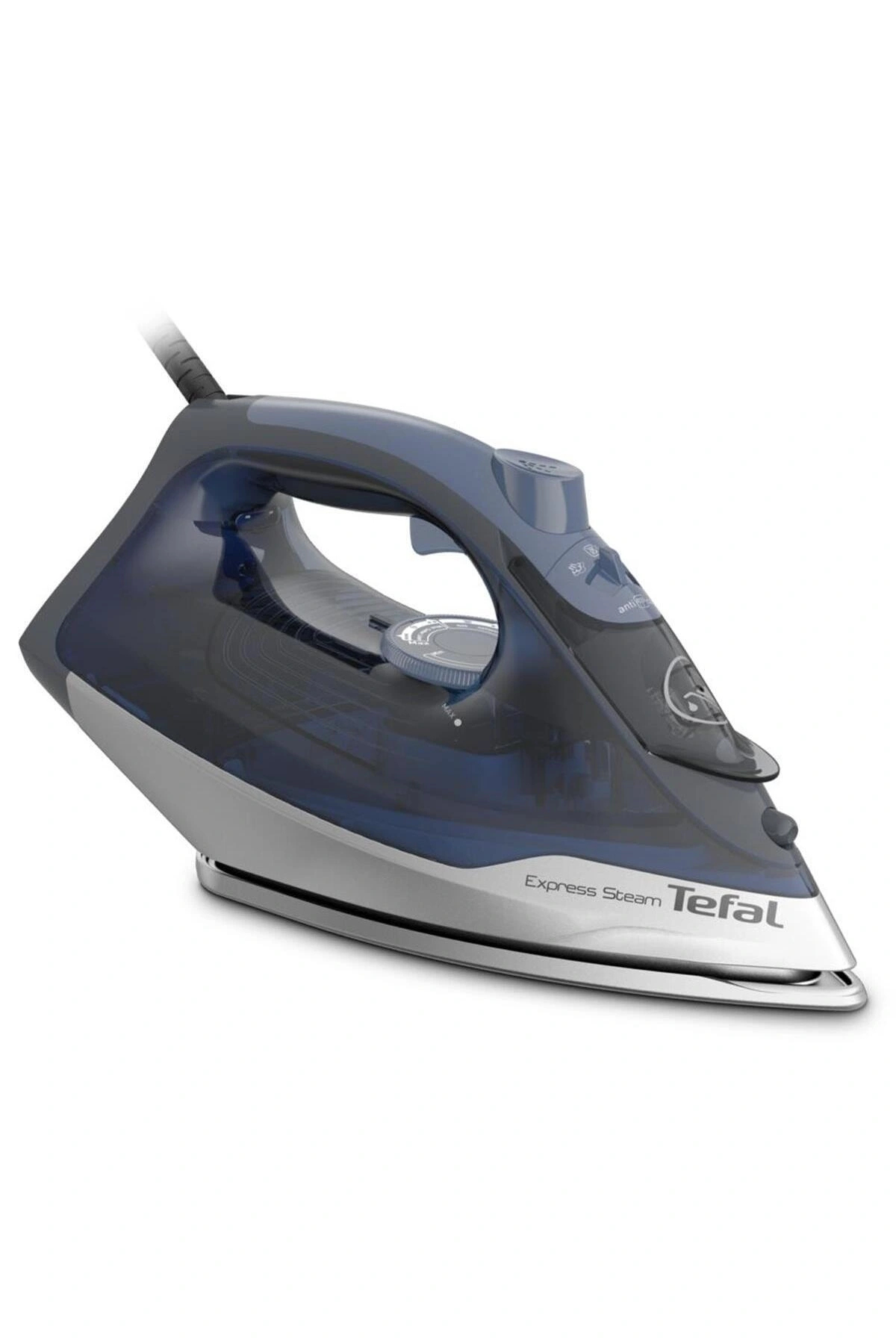 اتو بخار 2500 وات FV2868 EXPRESS STEAM MAX با 45 گرم مداوم و 160 شوک اورجینال TEFAL