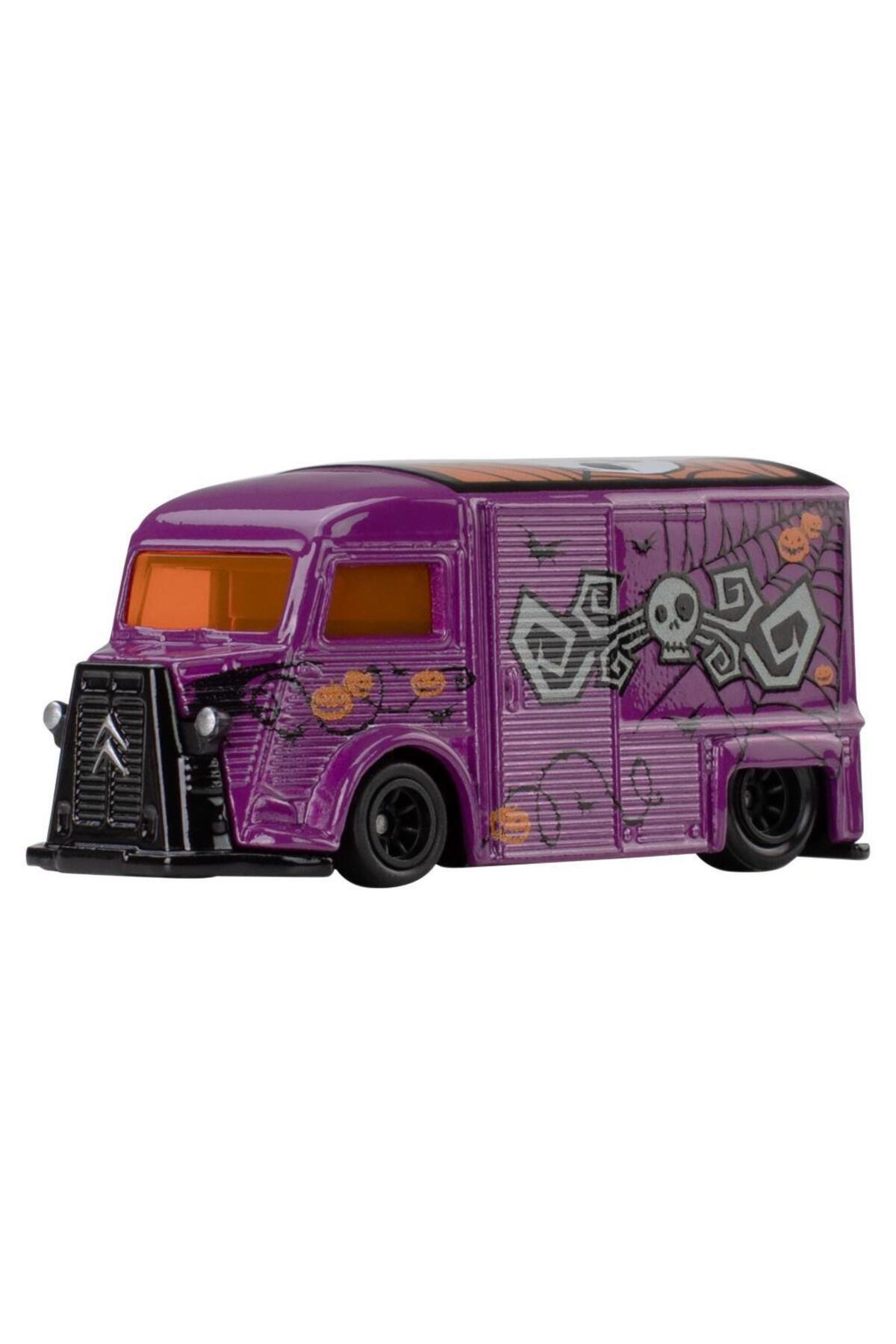 مدل خودرو فرهنگ پاپ ممتاز THE NIGHTMARE BEFORE CHRISTMAS CITROEN TYPE H HXD63 JBL78 اورجینال HOT WHEELS