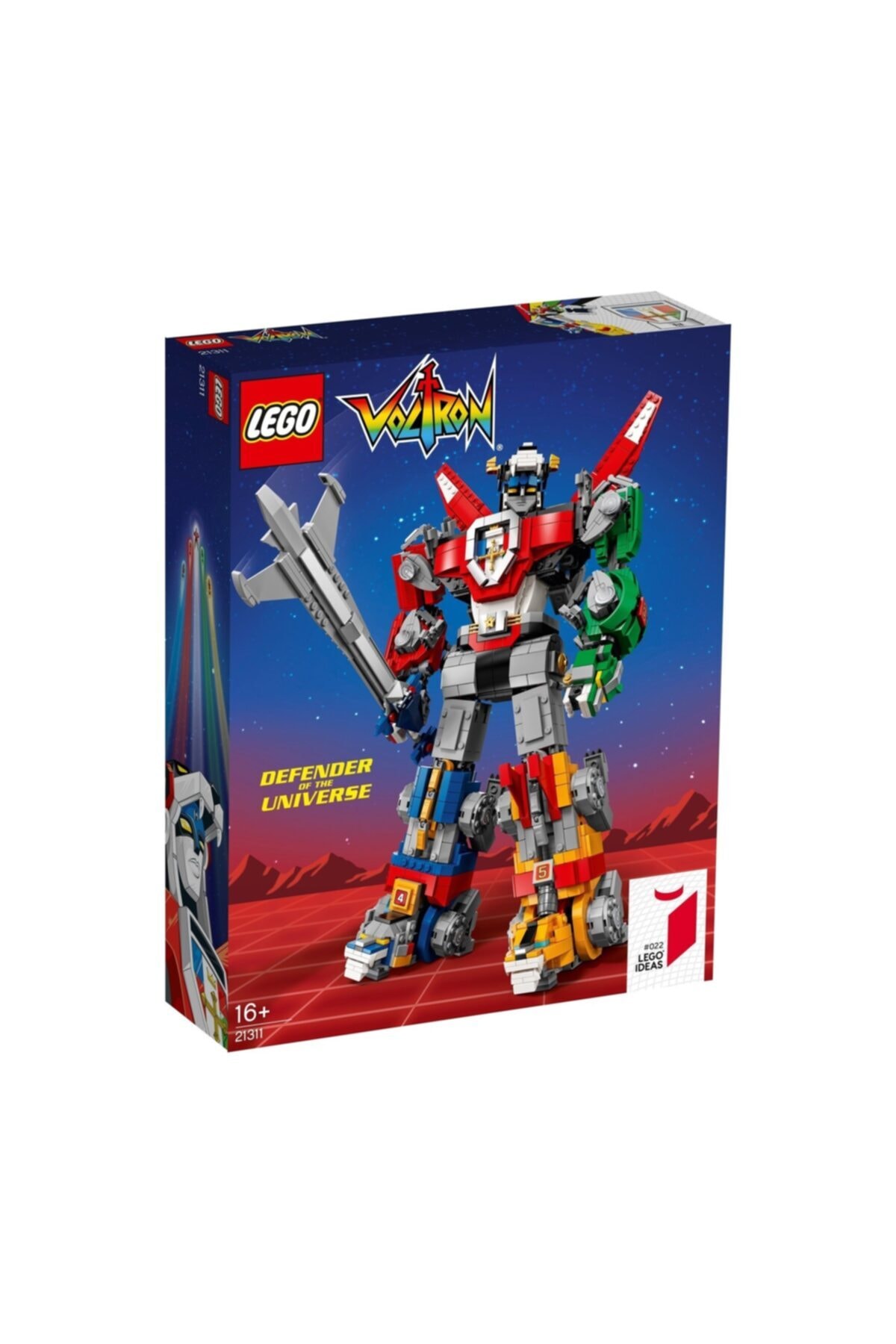 لگو و اسباب بازی های ساخت محور ایده 21311 VOLTRON اورجینال LEGO