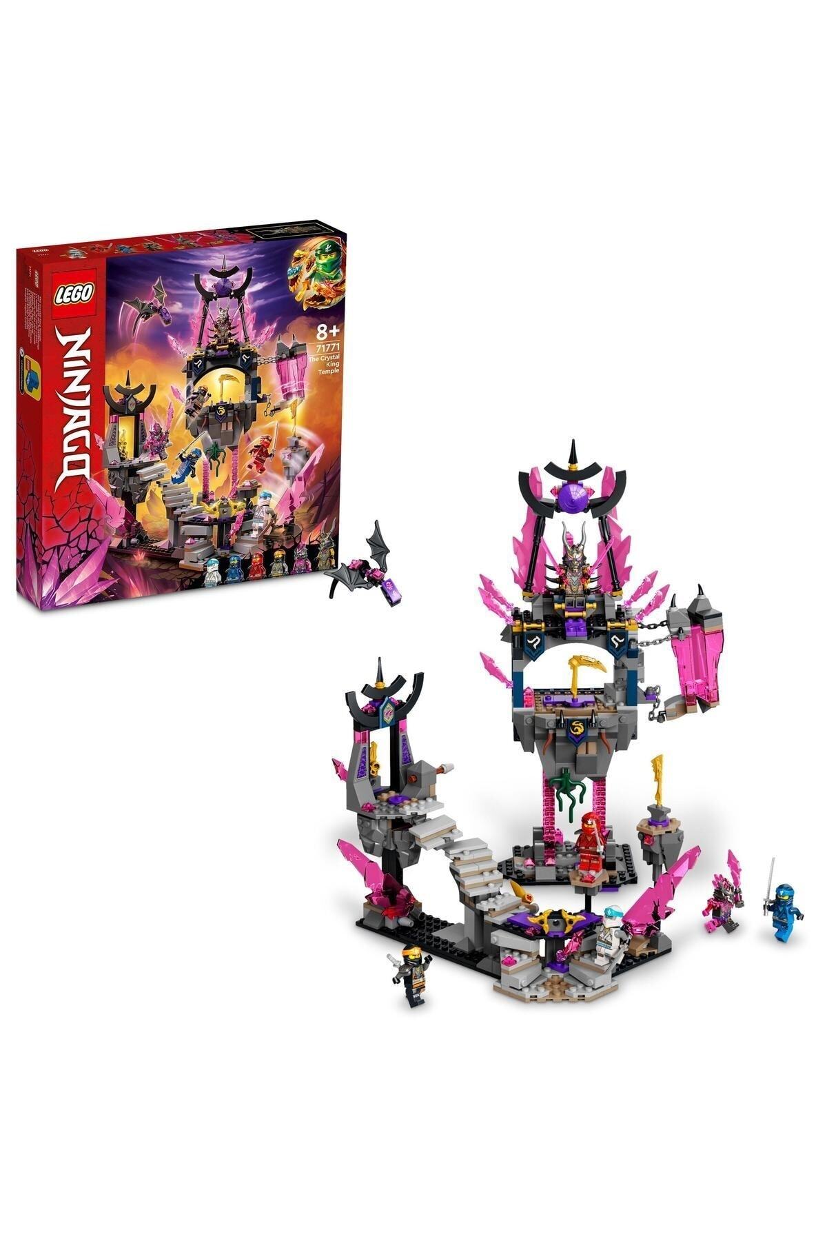 LEGO لگو ست ساختنی نینجاگو کریستال پادشاه معبد 71771 برای کودکان 8 سال به بالا (703 قطعه)