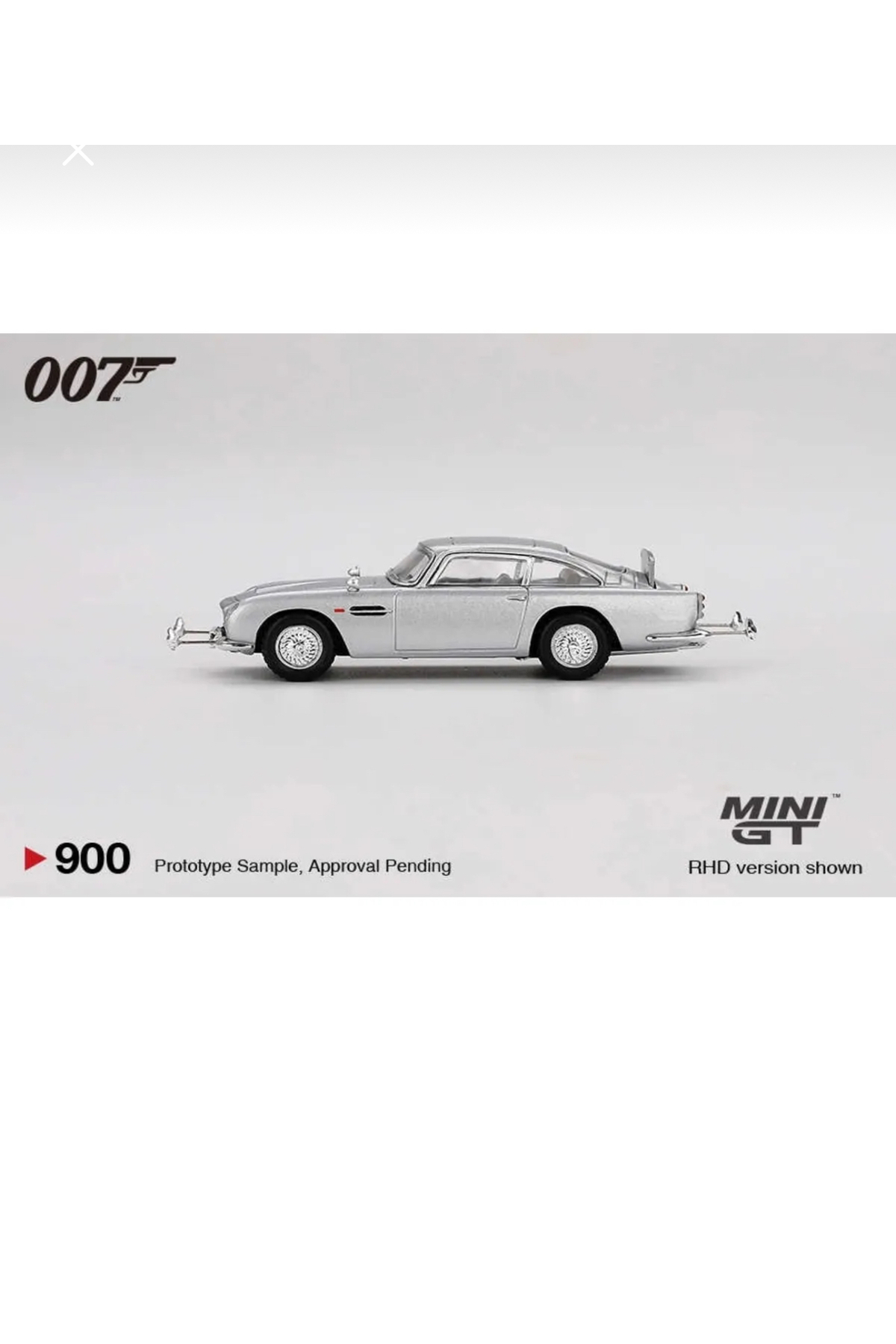مدل خودرو جیمز باند انگشت طلایی 1:64 آستون مارتین DB5 DIECAST ماشین اورجینال mini gt