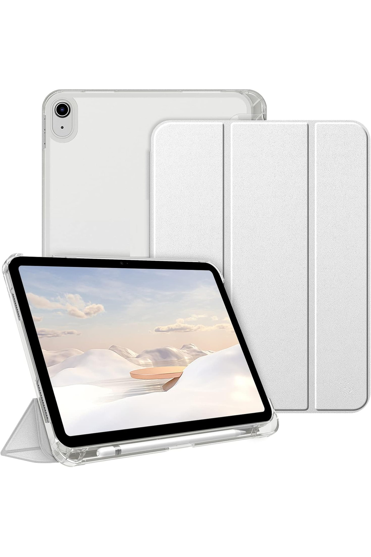 کاور تبلت IPAD 11TH GENERATION A16 11INCH 10TH 10.9INCH CASE FLIP COVER قاب کامپیوتر با محفظه قلم m.tk moveteck