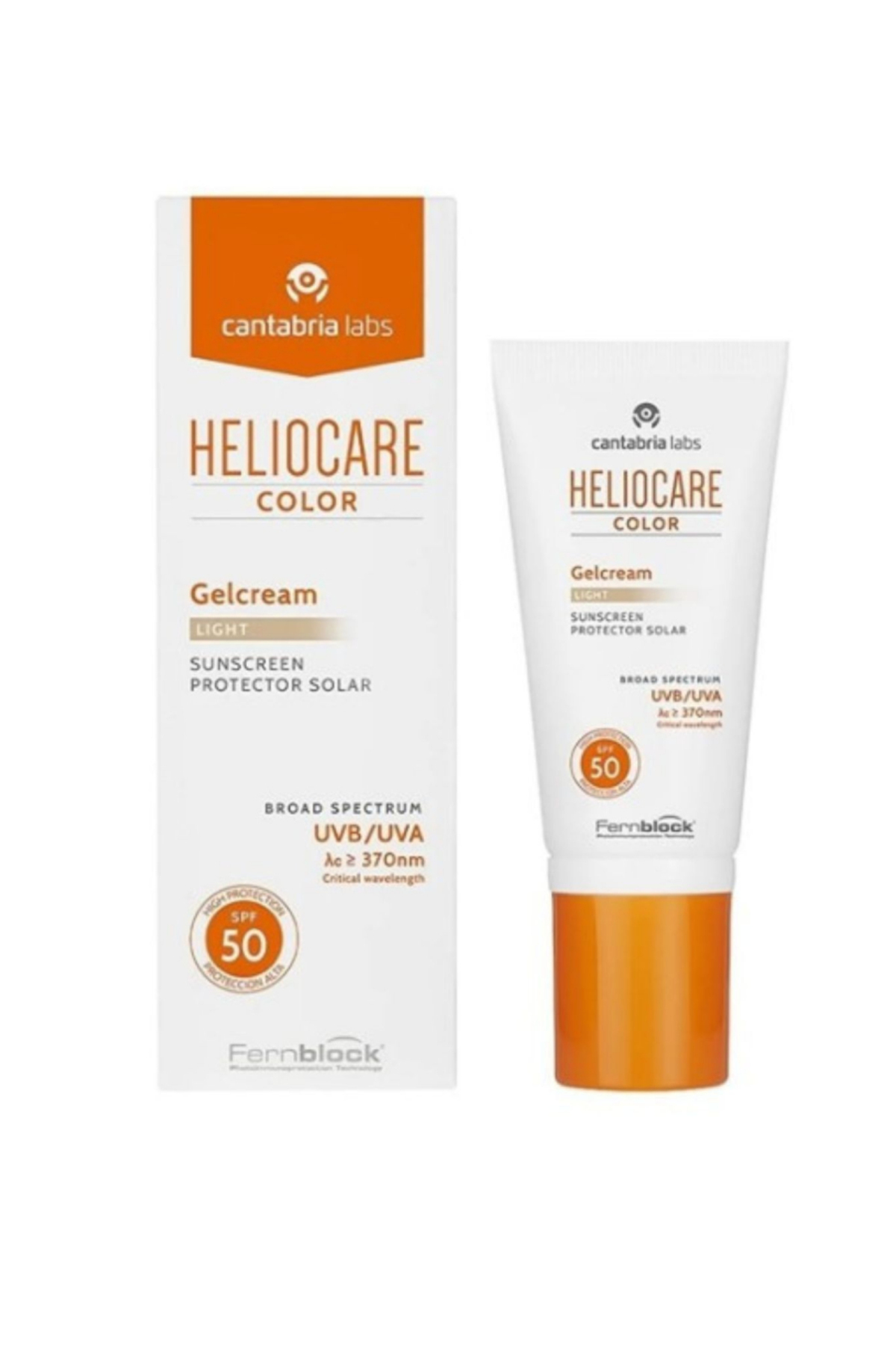 Heliocare ژل کرم رنگی SPF50 50 میلی لیتر