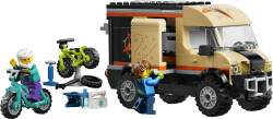 مجموعه ساختنی ون ماجراجویی دوچرخه کوهستان سیتی، لگو LEGO مدل 60512، ۲۶۰ قطعه، حداقل سن ۷ سال