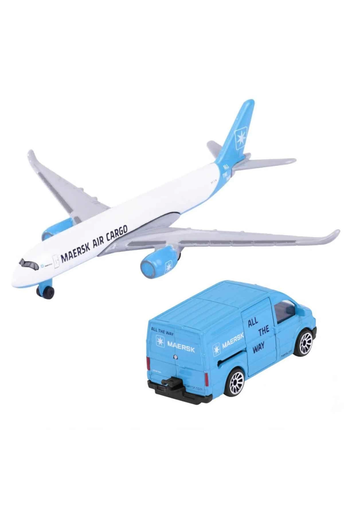 مدل خودرو وسیله نقلیه حمل و نقل لجستیک با موضوع MAJORETTE MAERSK اورجینال NW NessiWorld