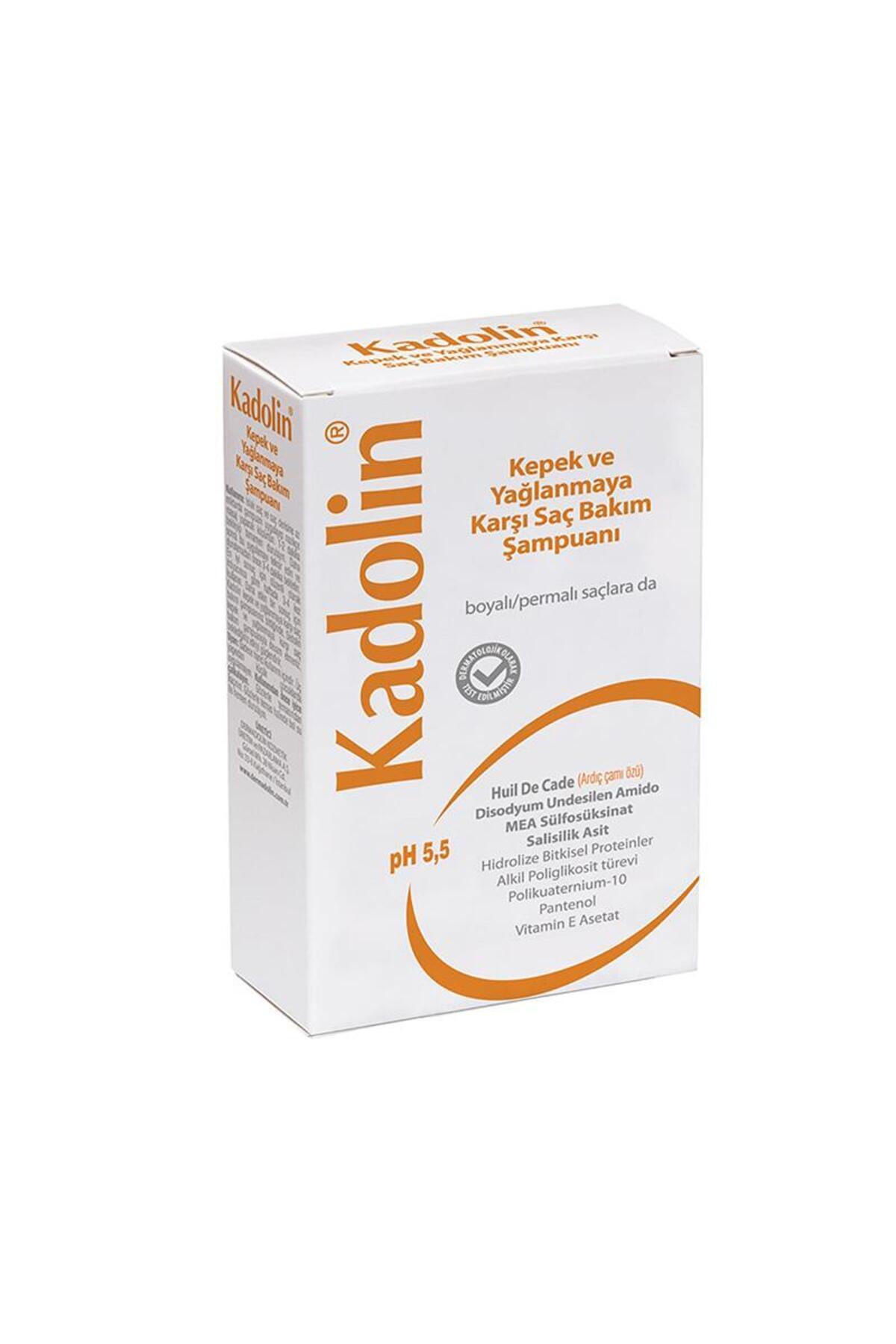 شامپو ضد شوره و چربی Kadolin حجم 300 میلی لیتر مناسب برای موهای حساس Dermadolin
