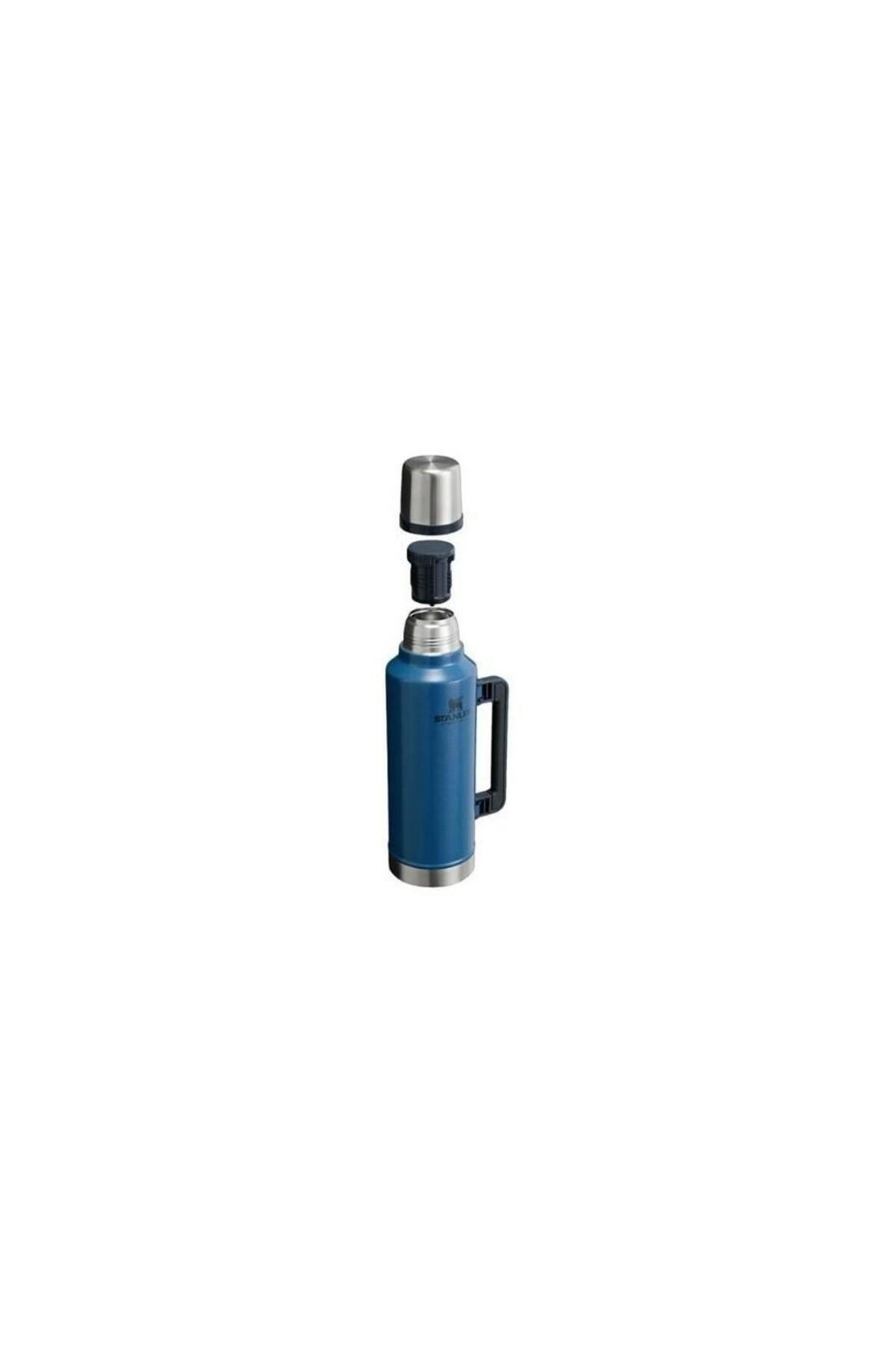 فلاسک 10 07934 078 قمقمه استیل 1.9 لیتری جاروبرقی کلاسیک آبی اورجینال Stanley