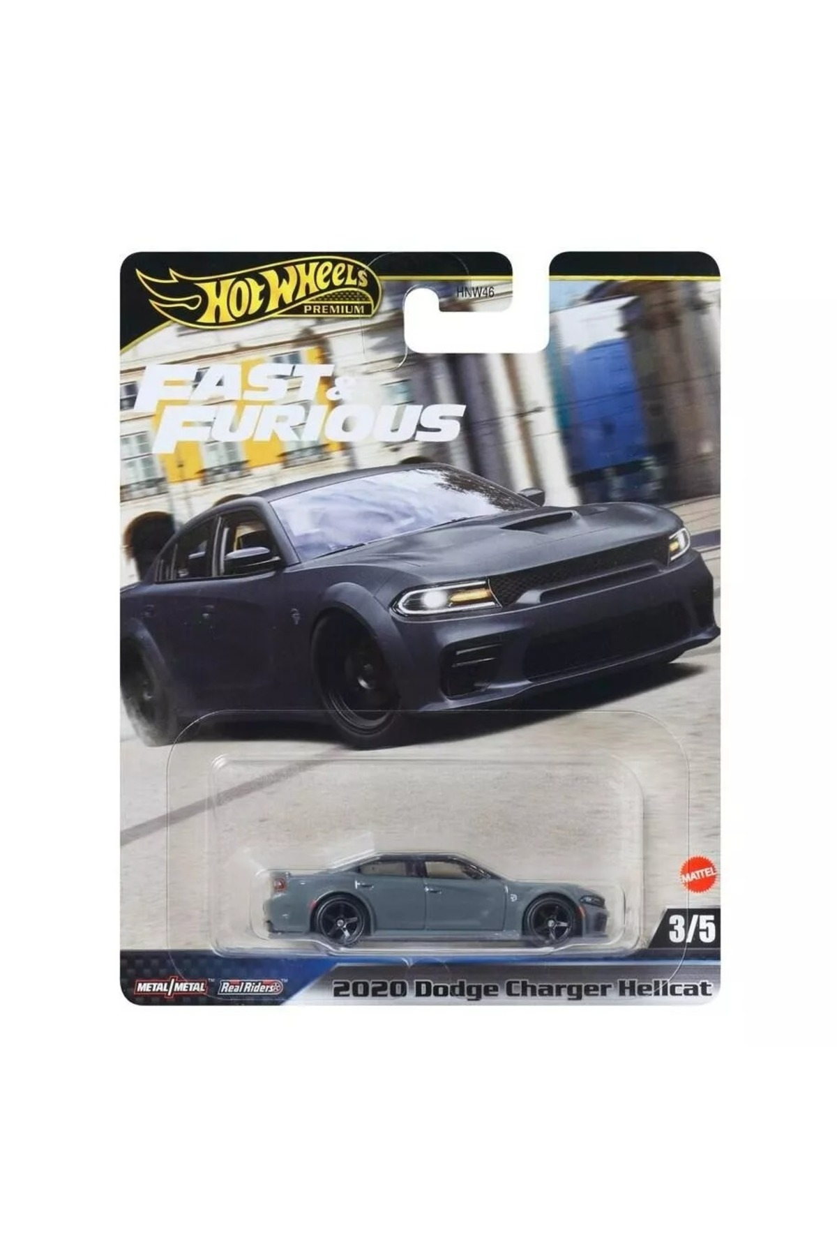 ماشین اسباب بازی PREMIUM FAST & FURIOUS 2020 DODGE CHARGER HELLCAT 1:64 METAL DIECAST MODEL هات ویلز اورجینال HOT WHEELS