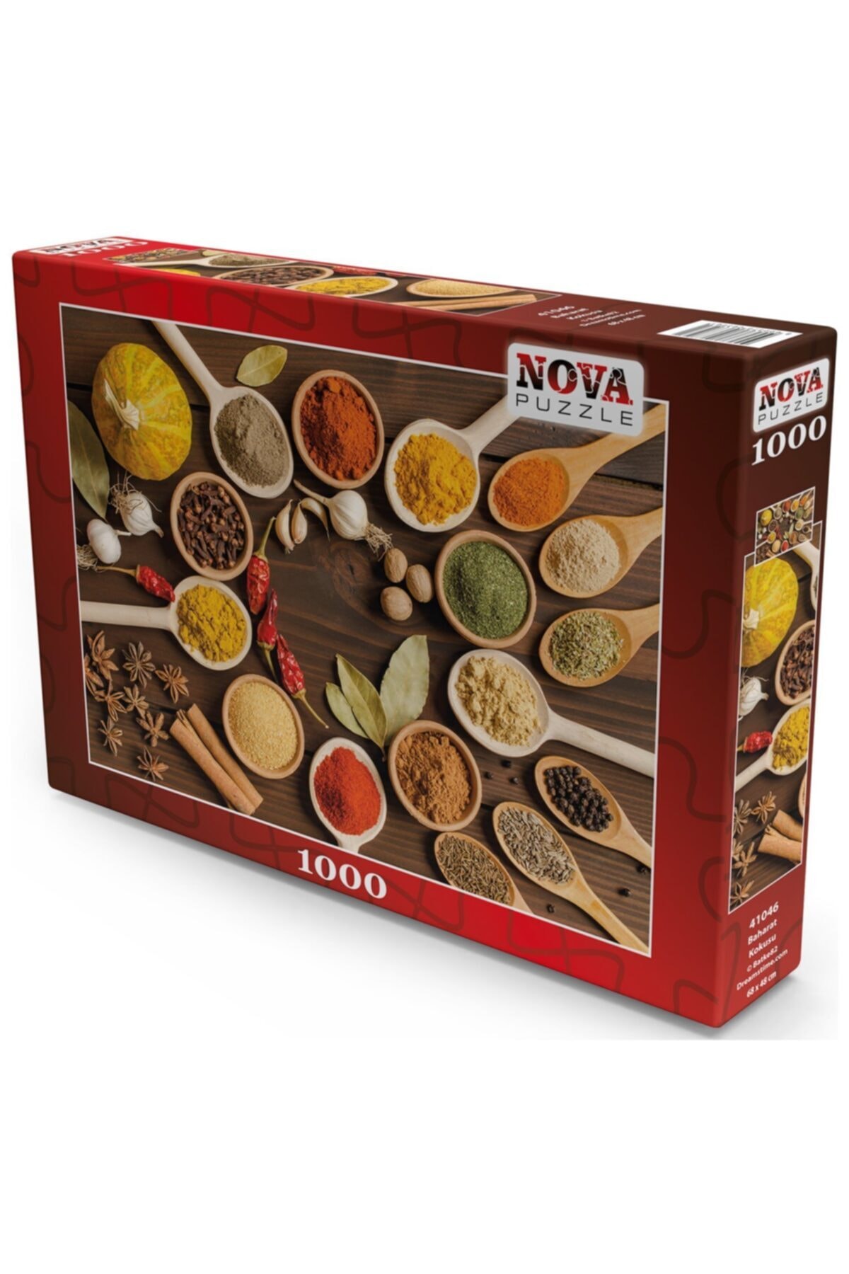 پازل ادویه ای نوا 1000 تکه 41046 از ترکیه Nova Puzzle