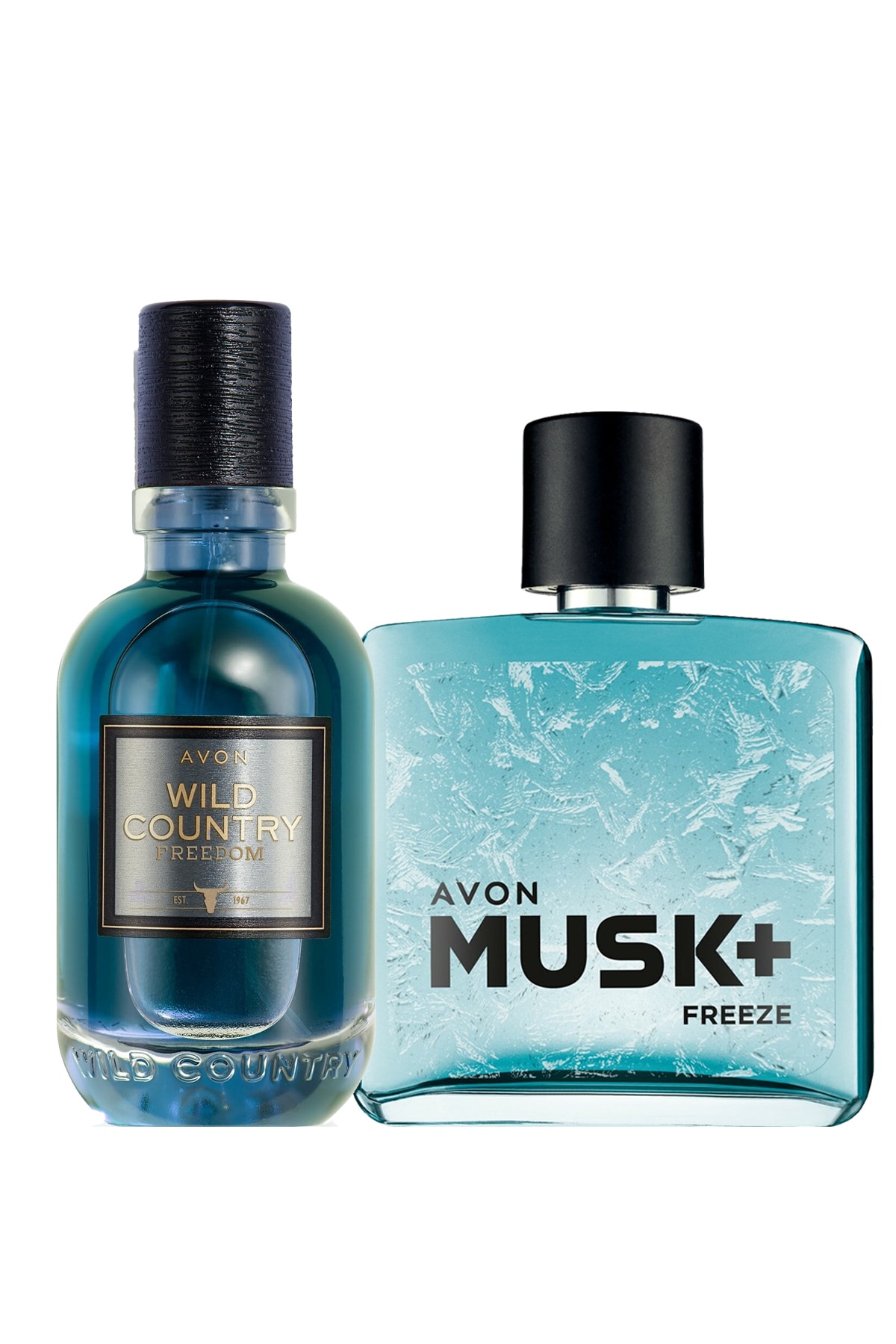 Avon مجموعه عطر مردانه محرری و ماسک فریز وایلد کانتری